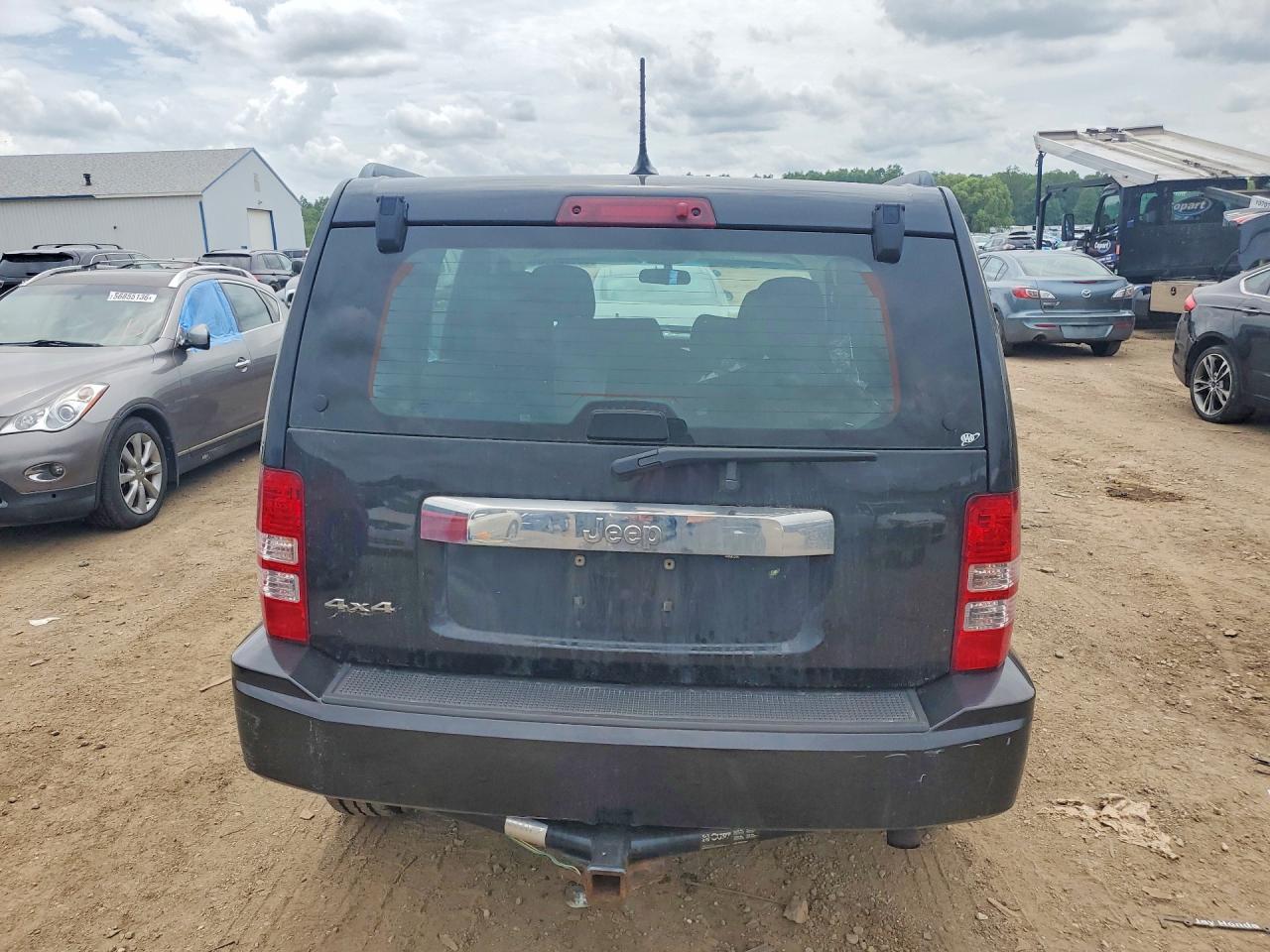 2012 Jeep Liberty Sport Black vin: 1C4PJMAKXCW137841