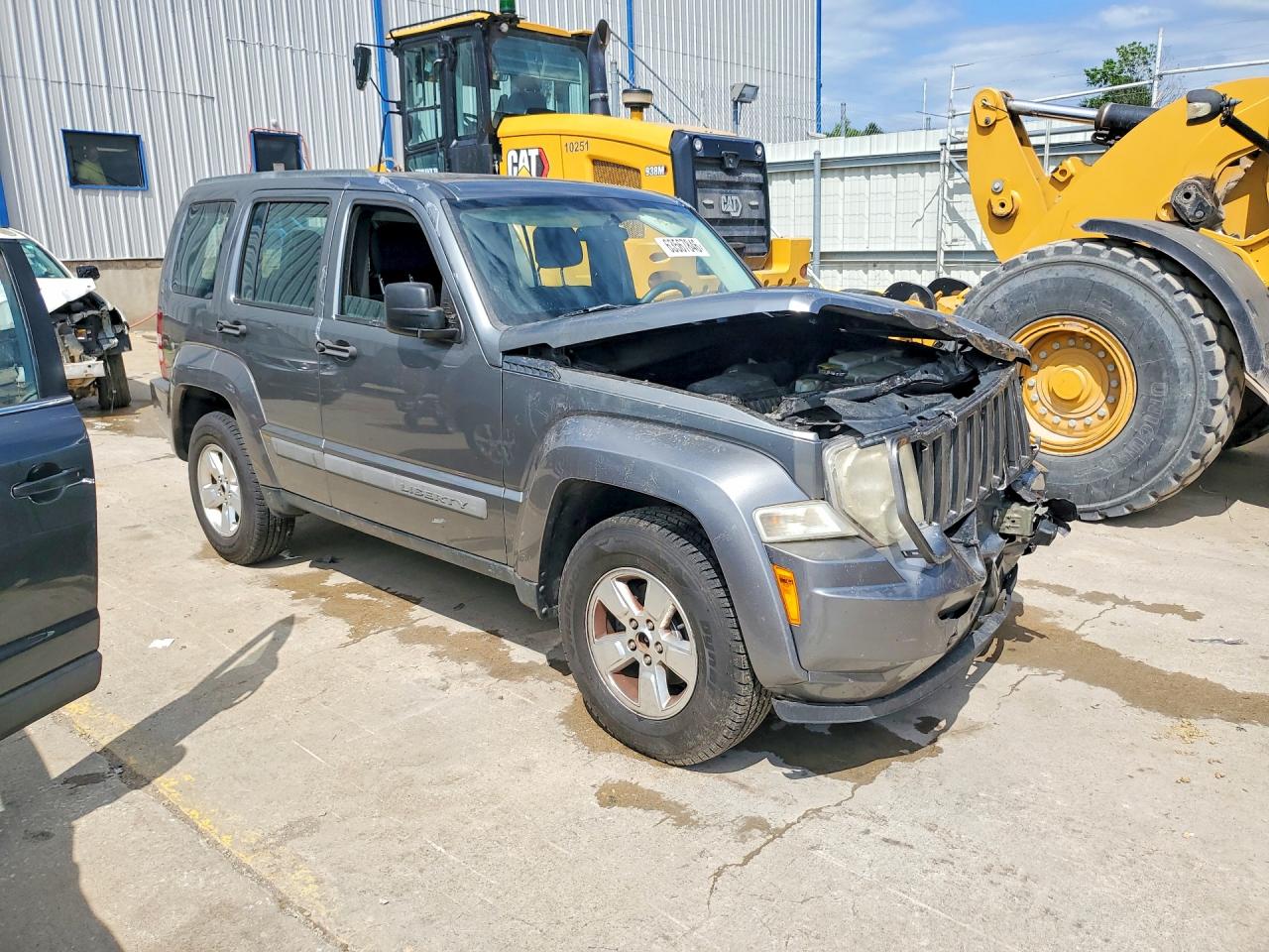 2012 Jeep Liberty Sport Silver vin: 1C4PJMAKXCW139556