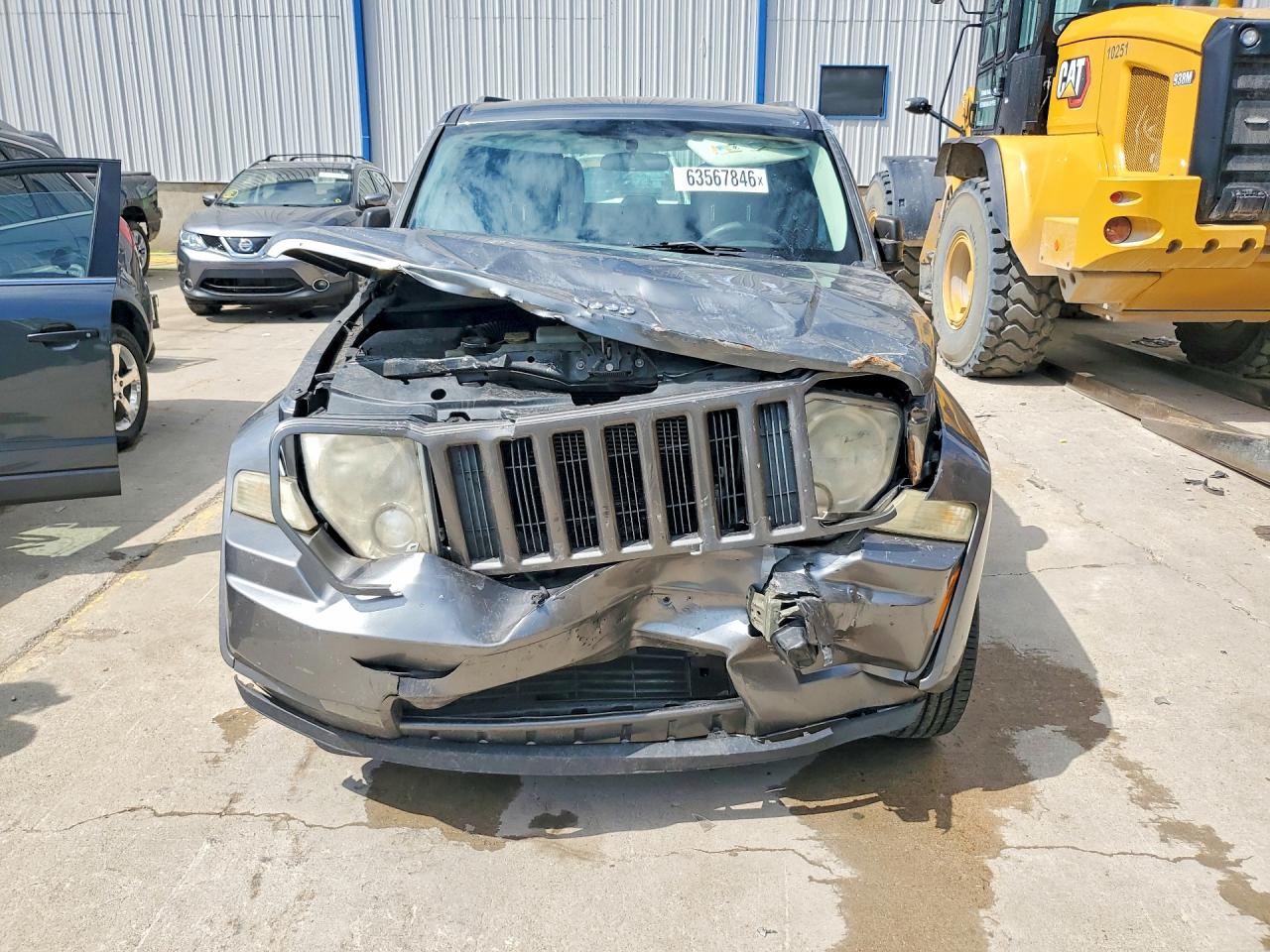 2012 Jeep Liberty Sport Silver vin: 1C4PJMAKXCW139556