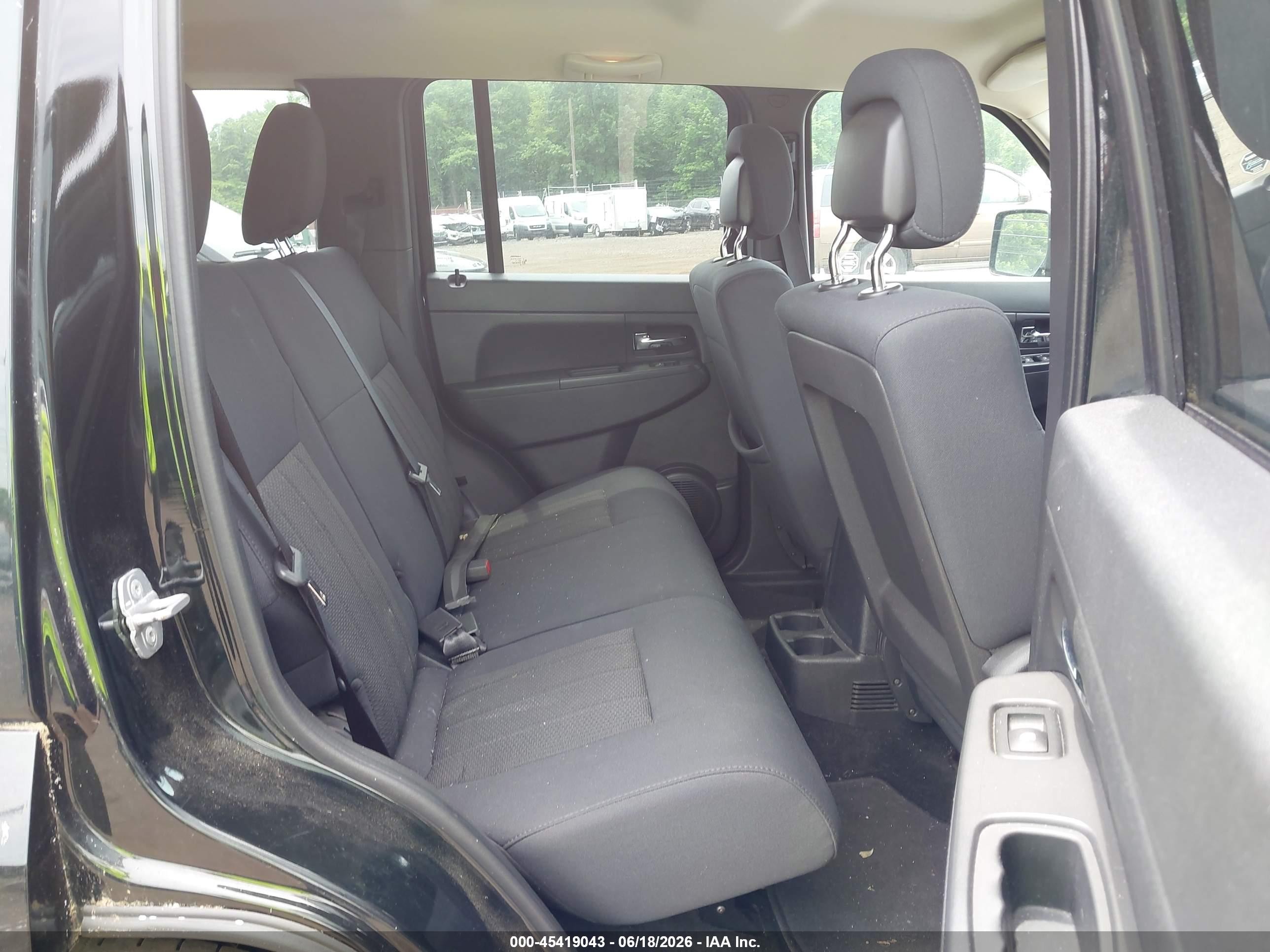 2012 Jeep Liberty Sport Black vin: 1C4PJMAKXCW146300