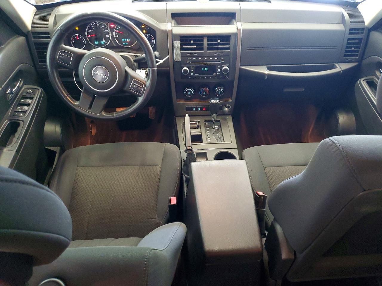 2012 Jeep Liberty Sport Черный vin: 1C4PJMAKXCW151108