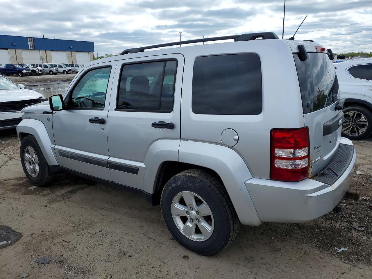 2012 Jeep Liberty Sport Silver vin: 1C4PJMAKXCW158754
