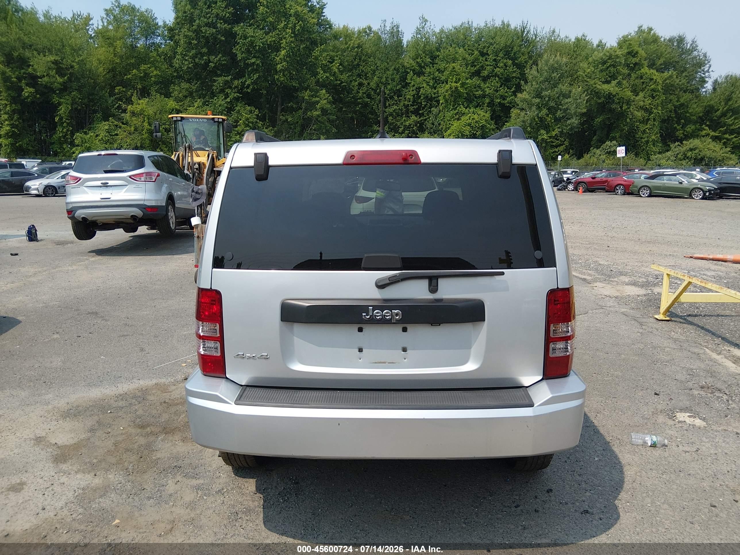 2012 Jeep Liberty Sport Silver vin: 1C4PJMAKXCW162299