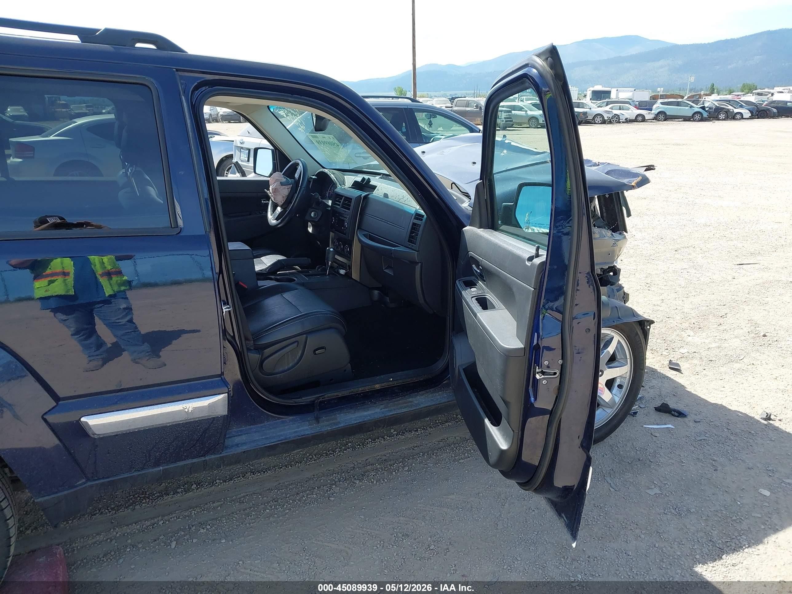 2012 Jeep Liberty Sport Blue vin: 1C4PJMAKXCW186733