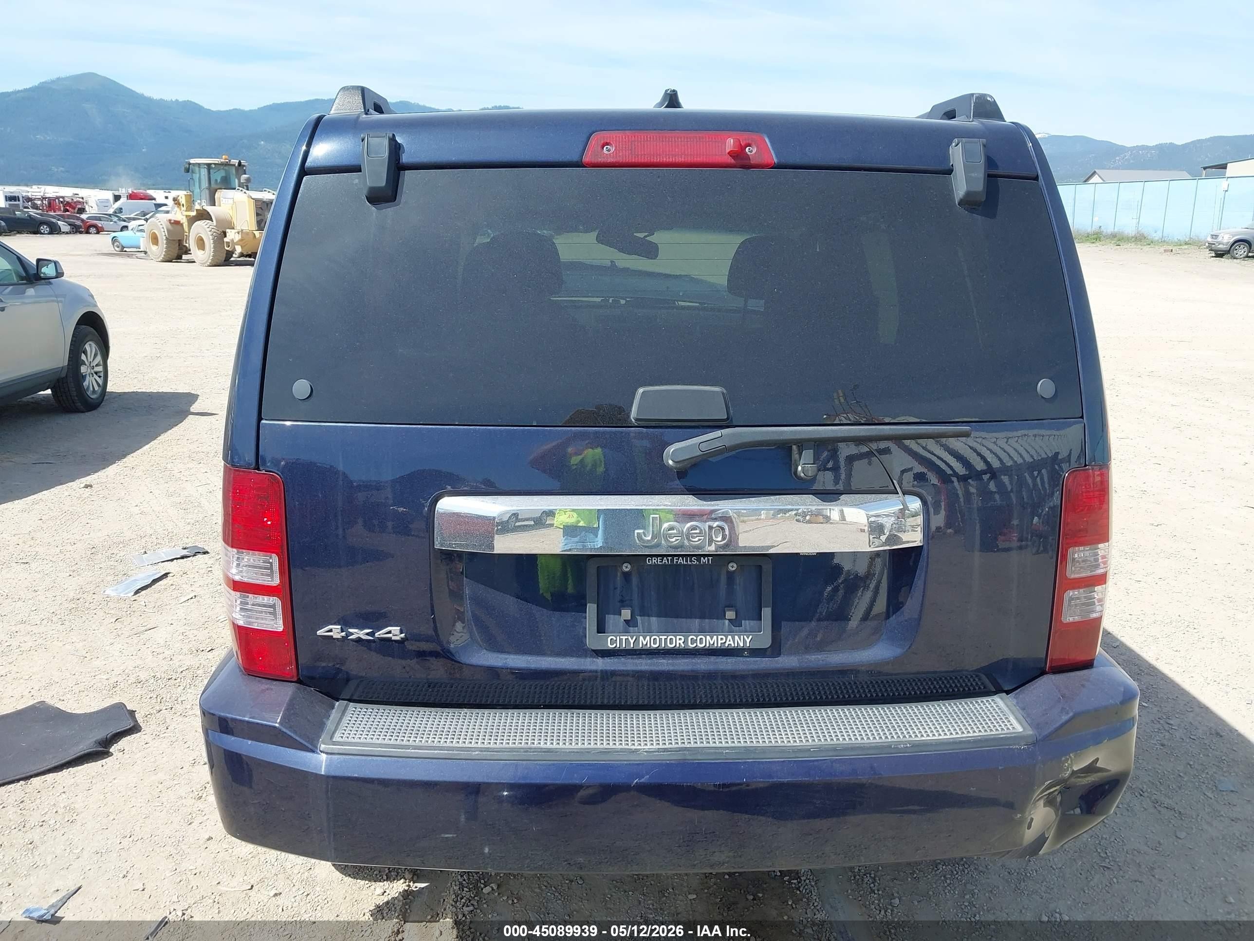2012 Jeep Liberty Sport Blue vin: 1C4PJMAKXCW186733