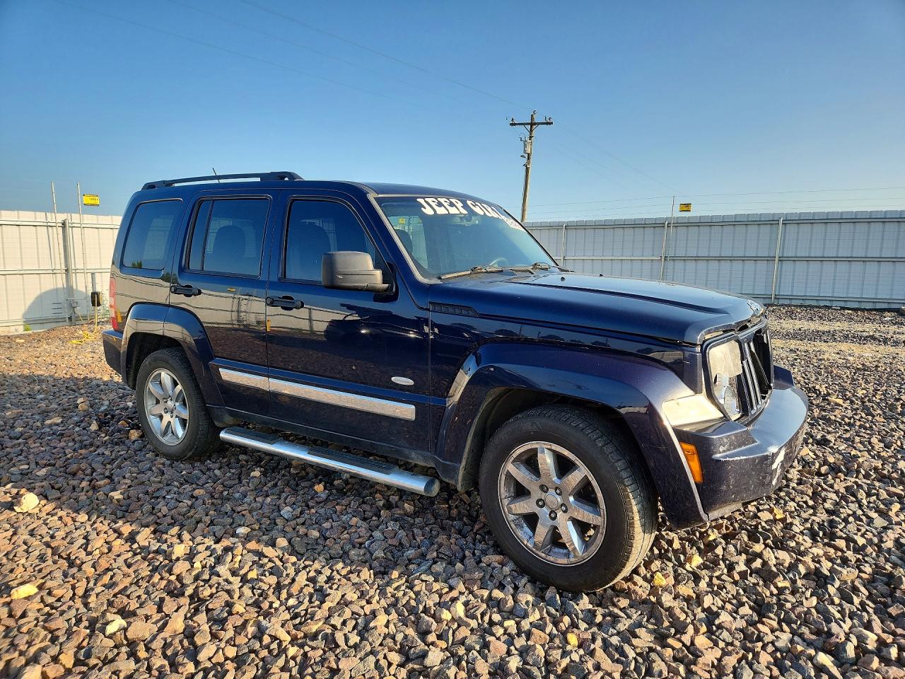 2012 Jeep Liberty Sport Blue vin: 1C4PJMAKXCW196419