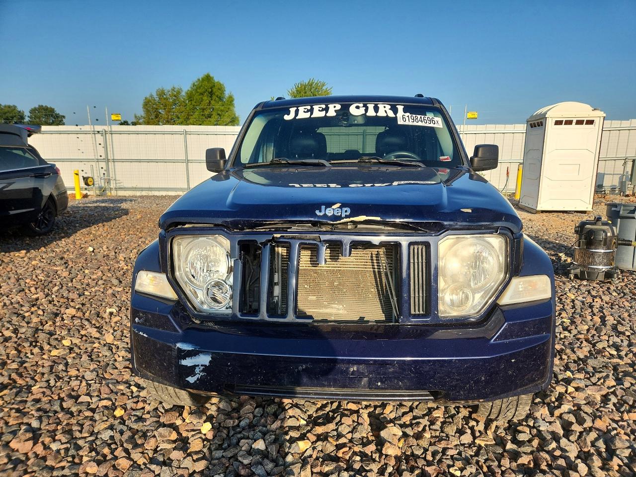2012 Jeep Liberty Sport Blue vin: 1C4PJMAKXCW196419