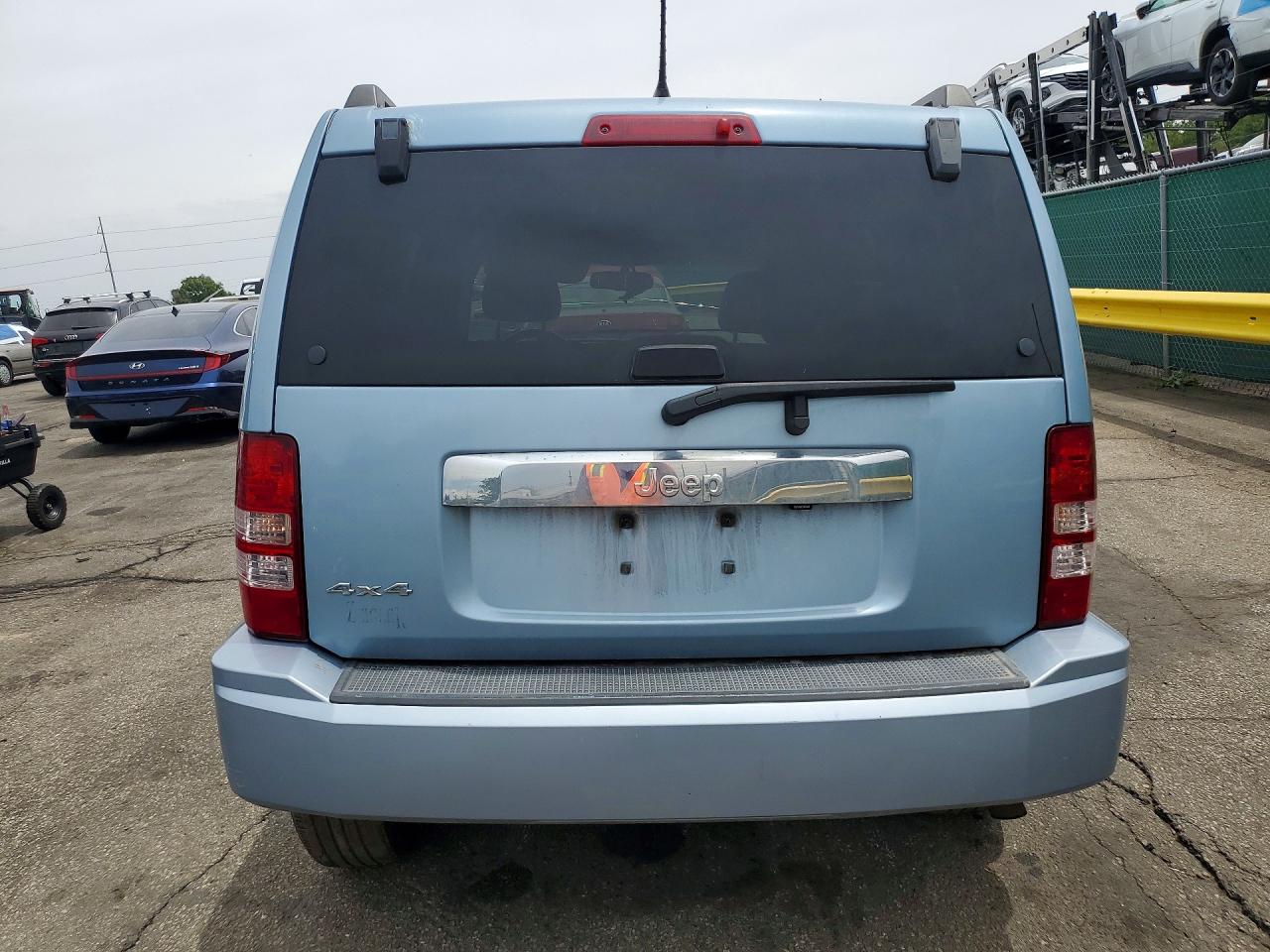 2012 Jeep Liberty Sport Blue vin: 1C4PJMAKXCW197800