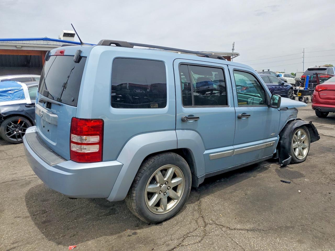 2012 Jeep Liberty Sport Blue vin: 1C4PJMAKXCW197800