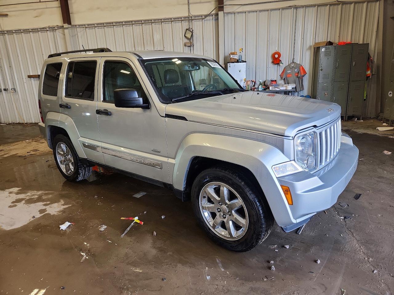 2012 Jeep Liberty Sport Silver vin: 1C4PJMAKXCW202932