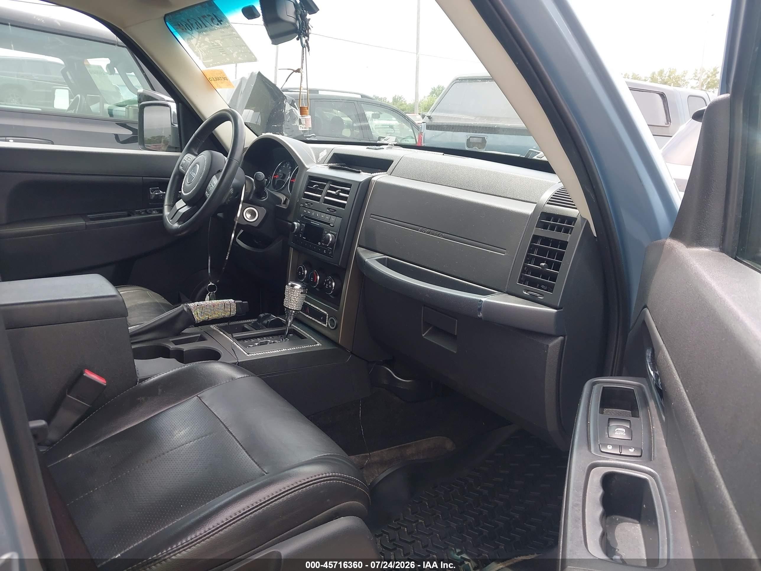 2012 Jeep Liberty Sport Light Blue vin: 1C4PJMAKXCW203465