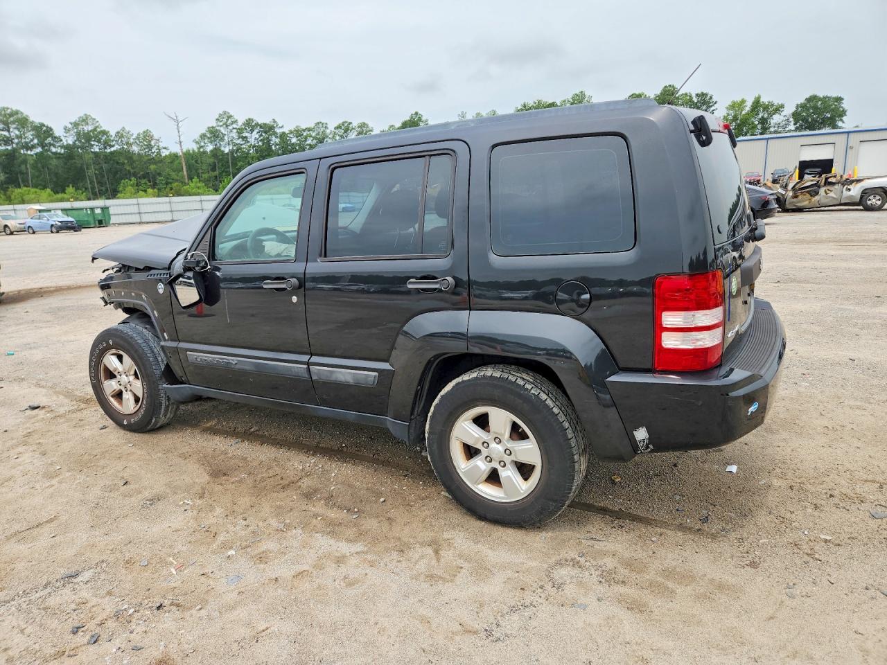2012 Jeep Liberty Sport Black vin: 1C4PJMAKXCW203482