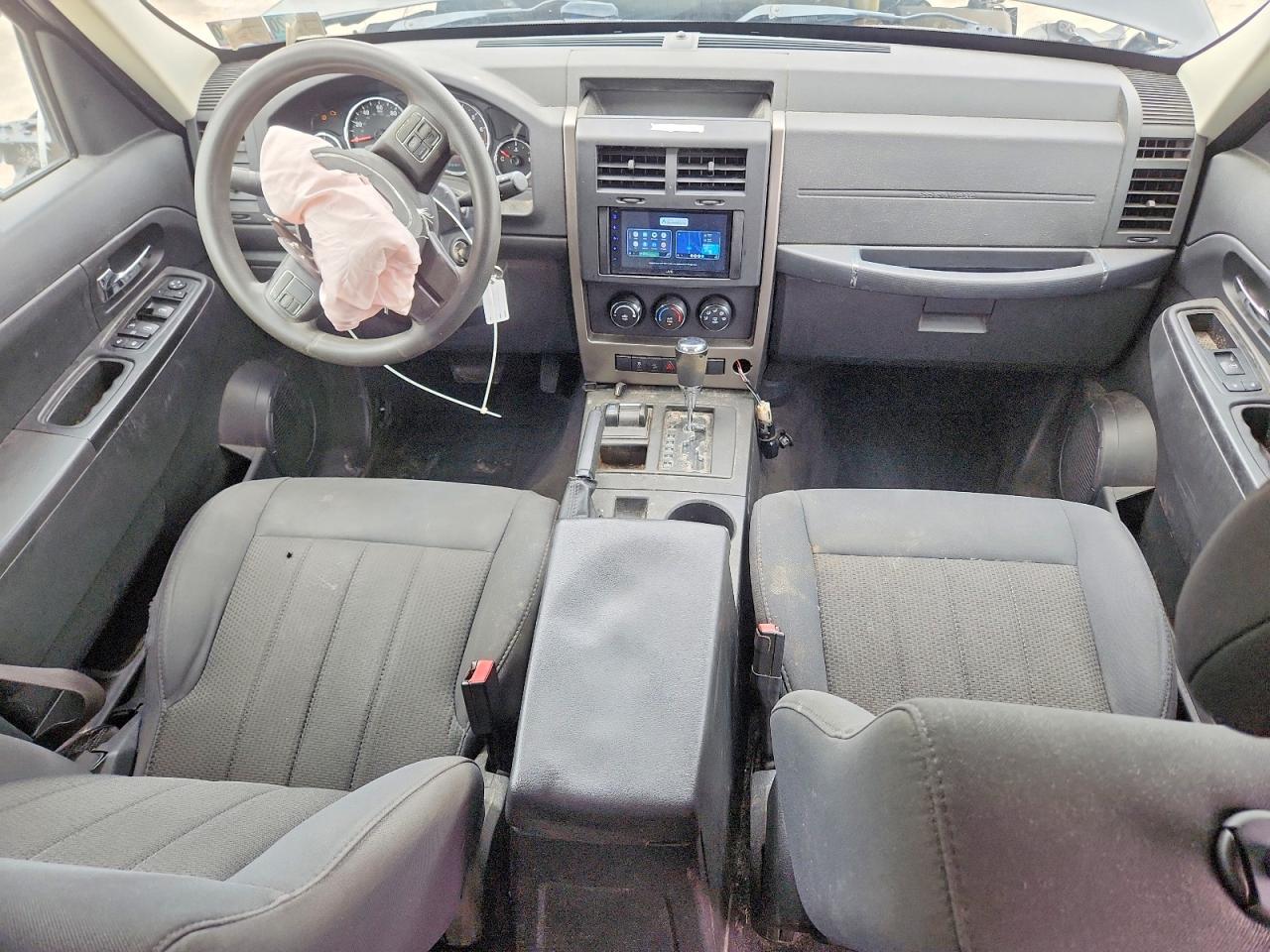2012 Jeep Liberty Sport Black vin: 1C4PJMAKXCW203482