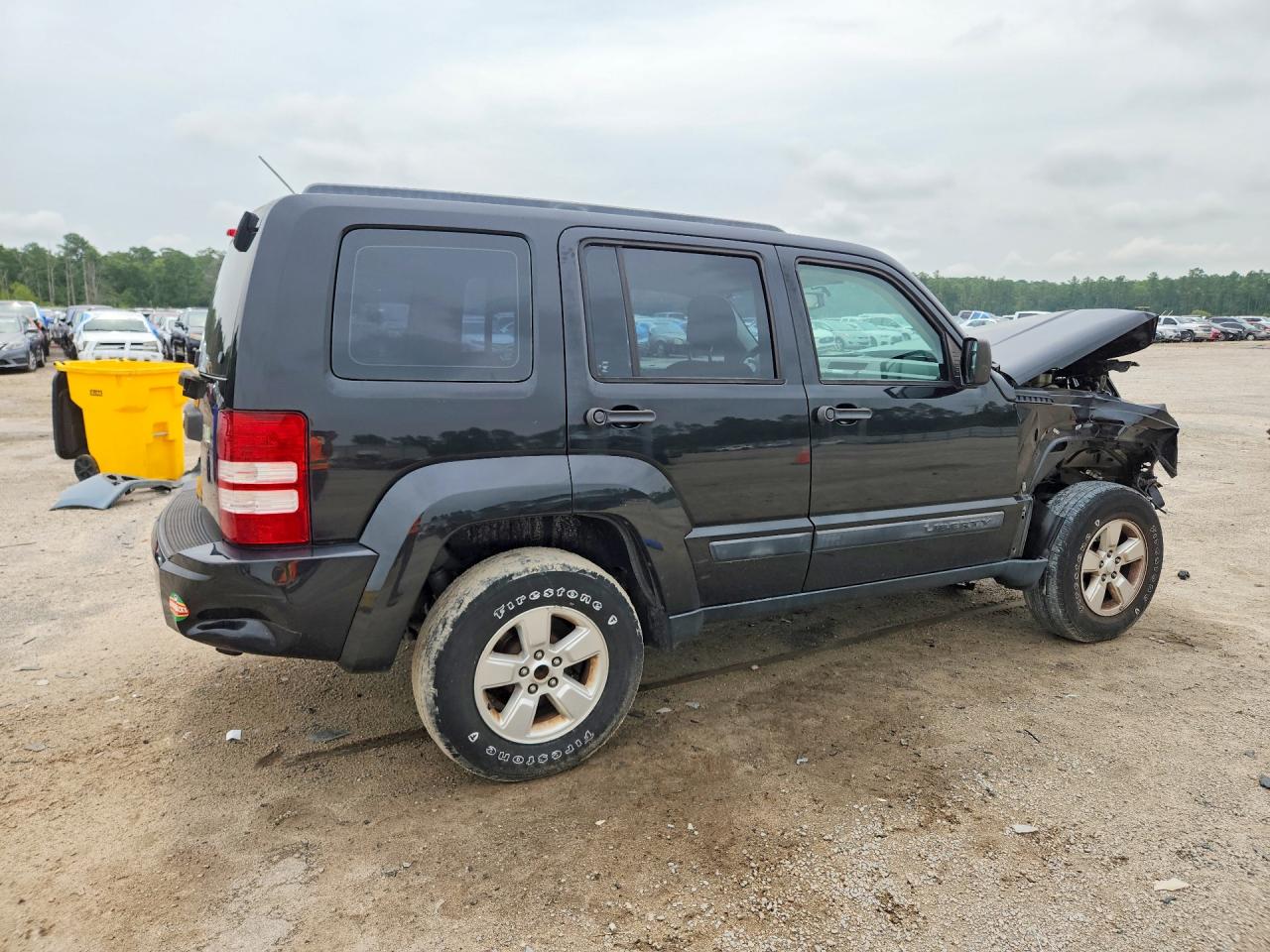 2012 Jeep Liberty Sport Black vin: 1C4PJMAKXCW203482