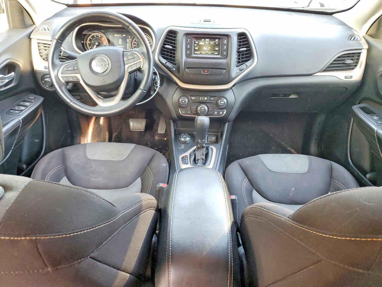 2016 Jeep Cherokee Sport Silver vin: 1C4PJMAS4GW363993