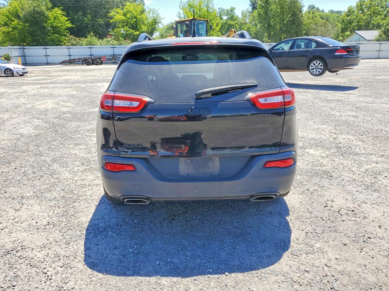 2017 Jeep Cherokee Sport Black vin: 1C4PJMAS8HW512553