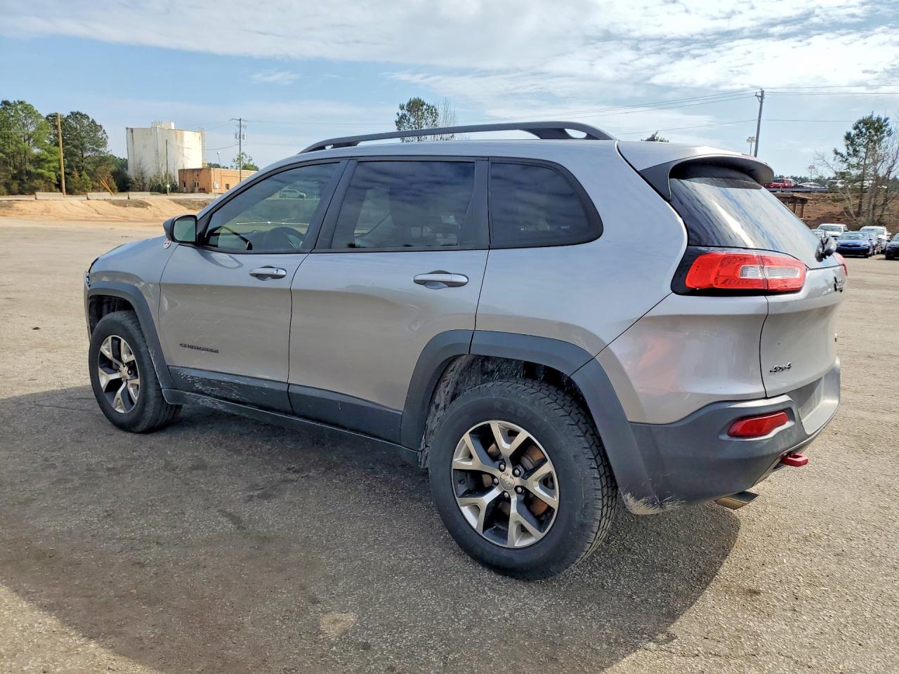 2014 Jeep Cherokee Trailhawk Серебряный vin: 1C4PJMBB1EW109623