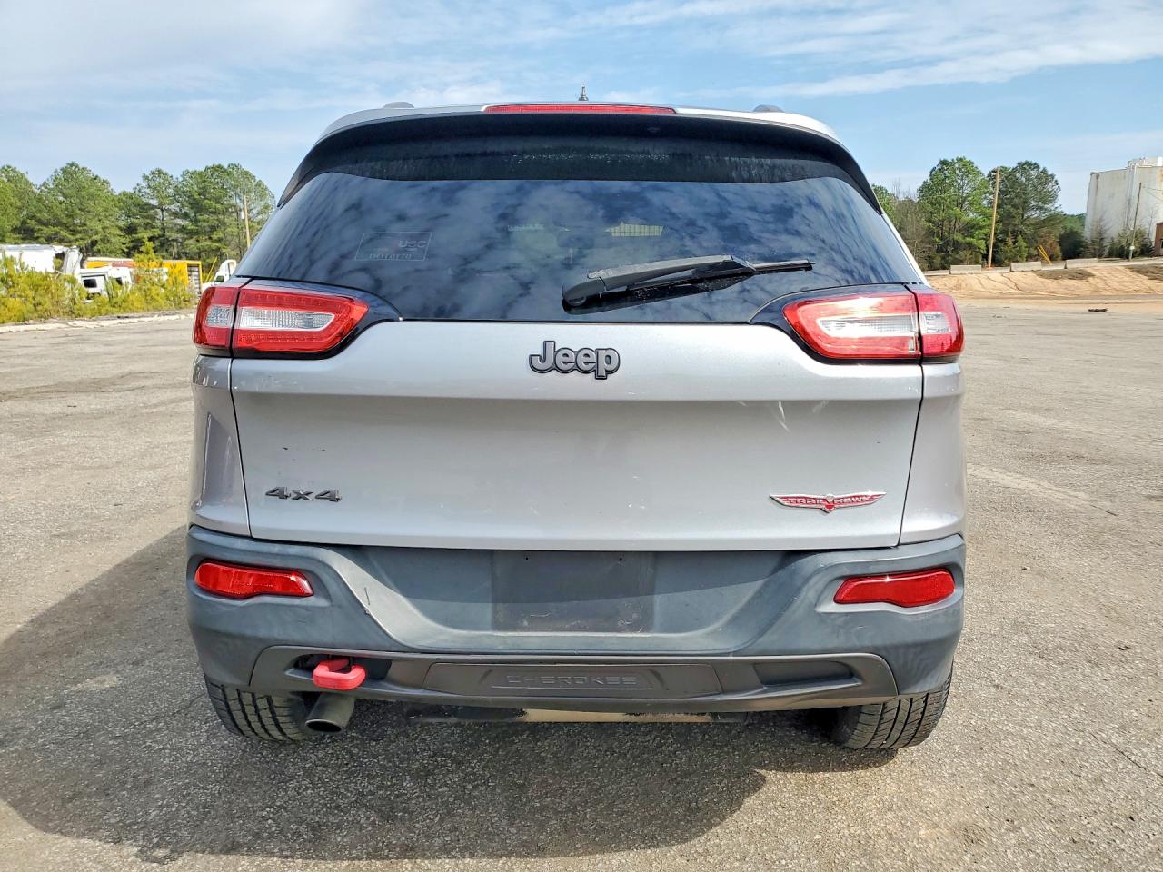 2014 Jeep Cherokee Trailhawk Серебряный vin: 1C4PJMBB1EW109623
