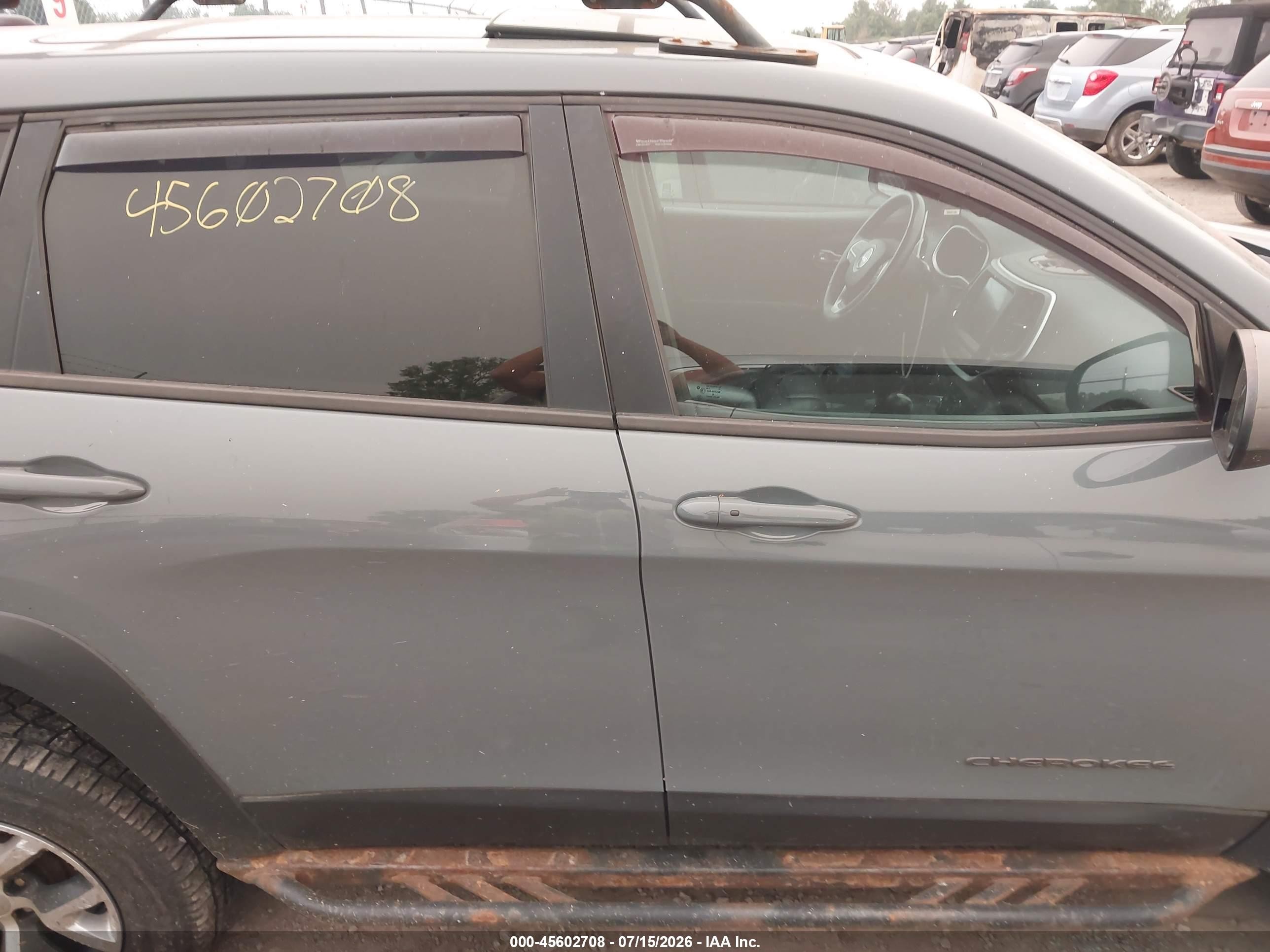 2014 Jeep Cherokee Trailhawk Blue vin: 1C4PJMBB4EW267941