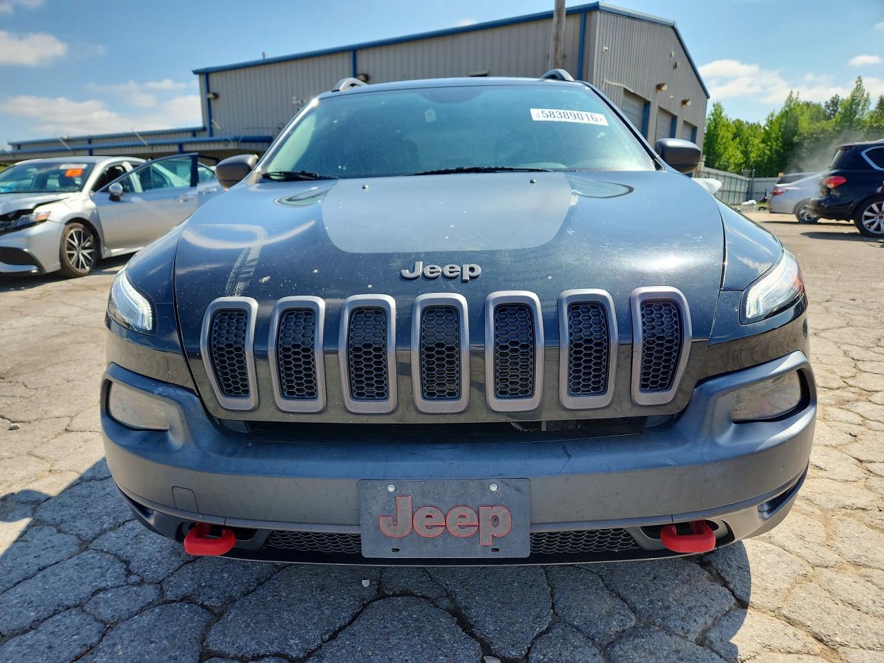 2015 Jeep Cherokee Trailhawk Black vin: 1C4PJMBB4FW534559