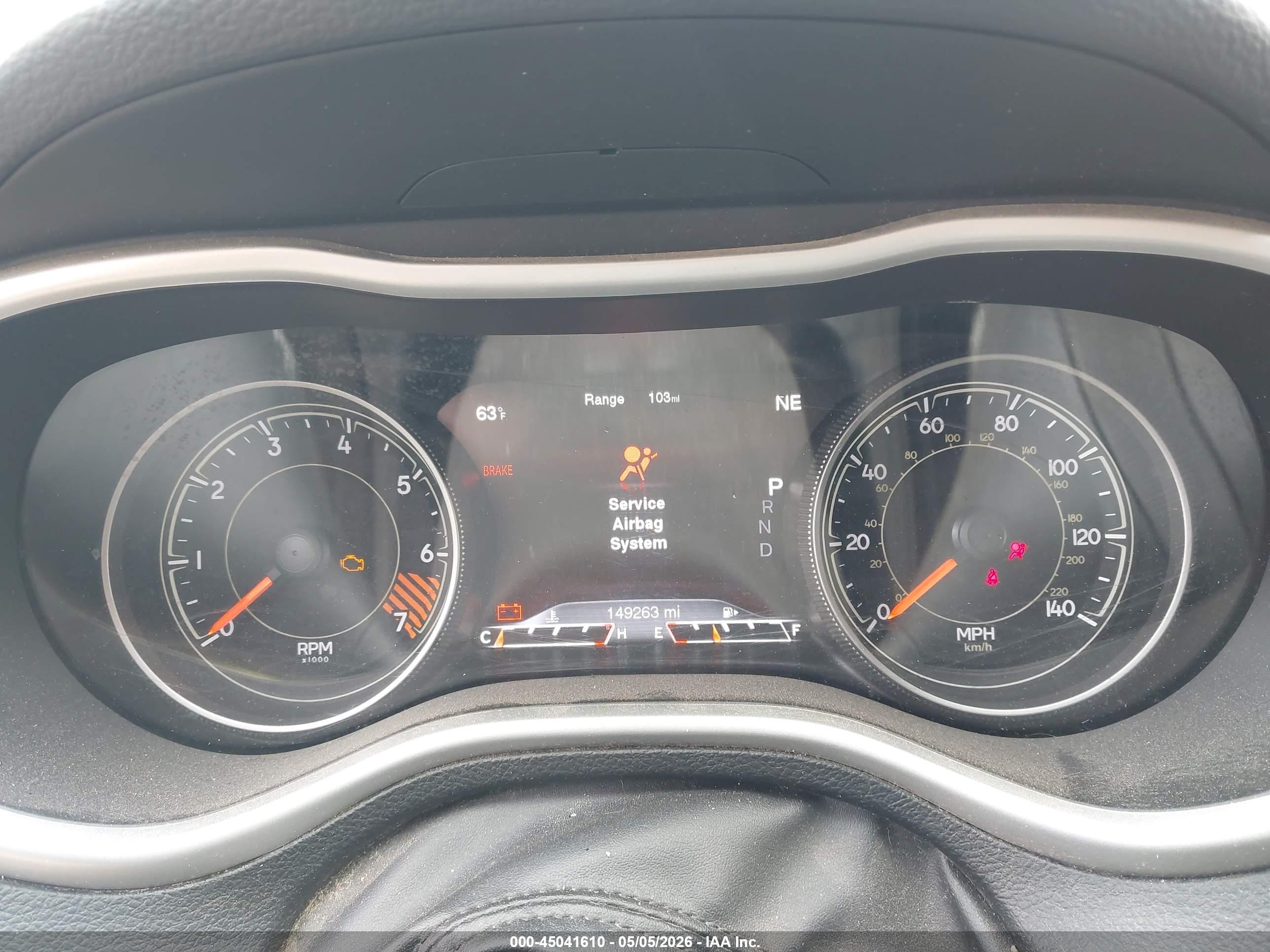 2015 Jeep Cherokee Trailhawk Красный vin: 1C4PJMBB5FW624576