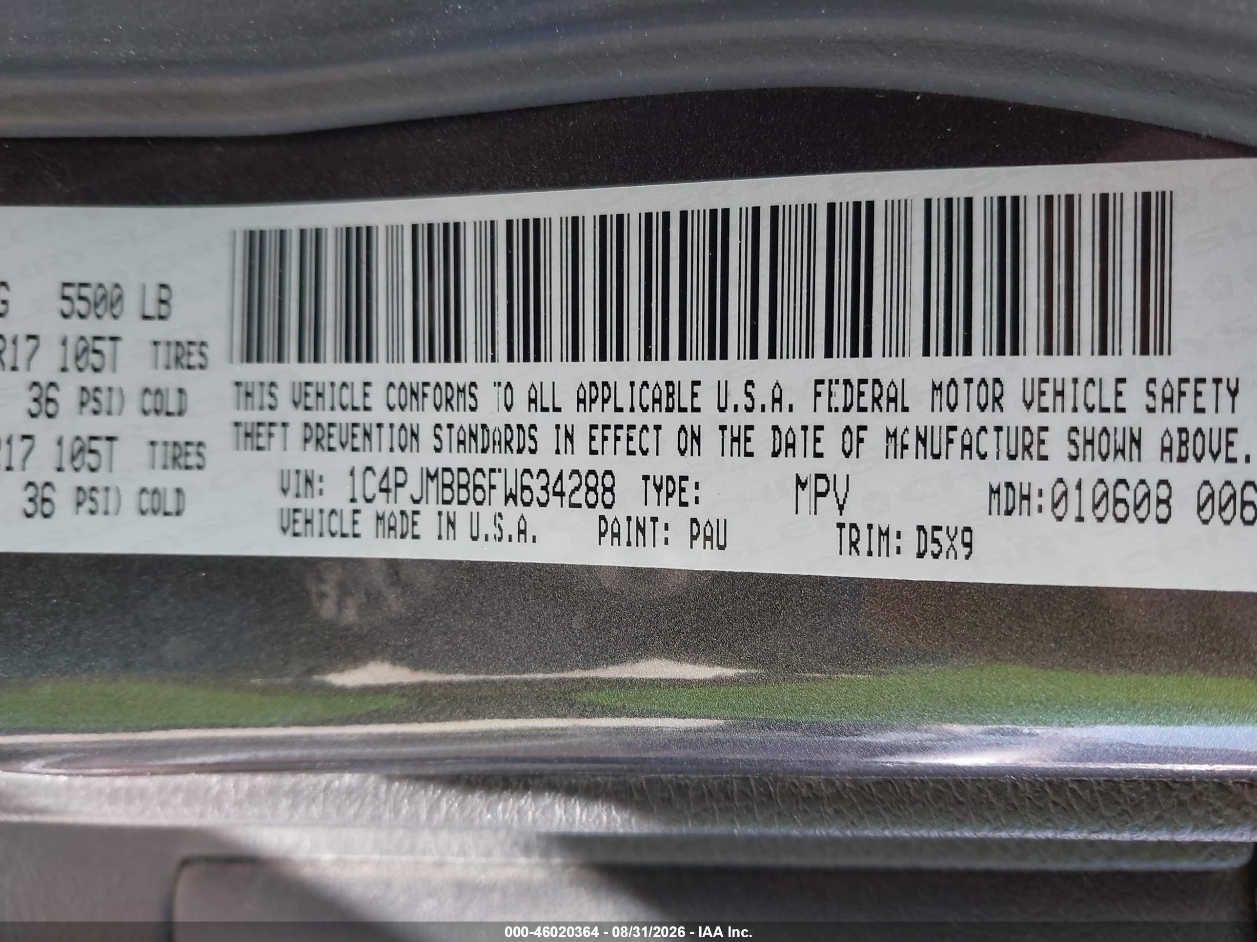 2015 Jeep Cherokee Trailhawk Gray vin: 1C4PJMBB6FW634288
