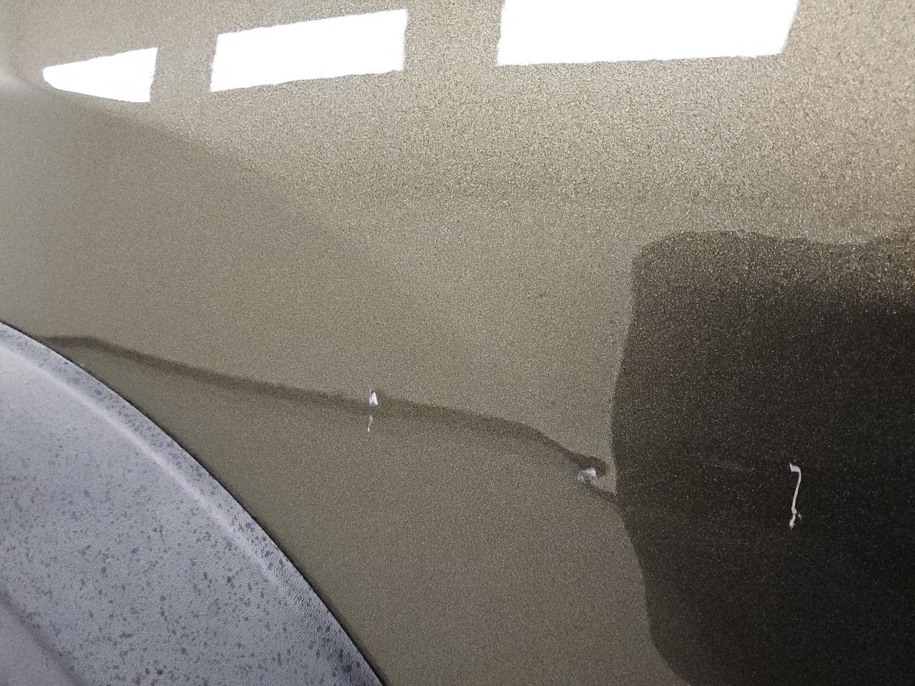 2014 Jeep Cherokee Trailhawk Green vin: 1C4PJMBB8EW204826 Damage: Left Front Fender, Dent(S) W/ Paint Dmg, 1/8 To 1/2 Inch