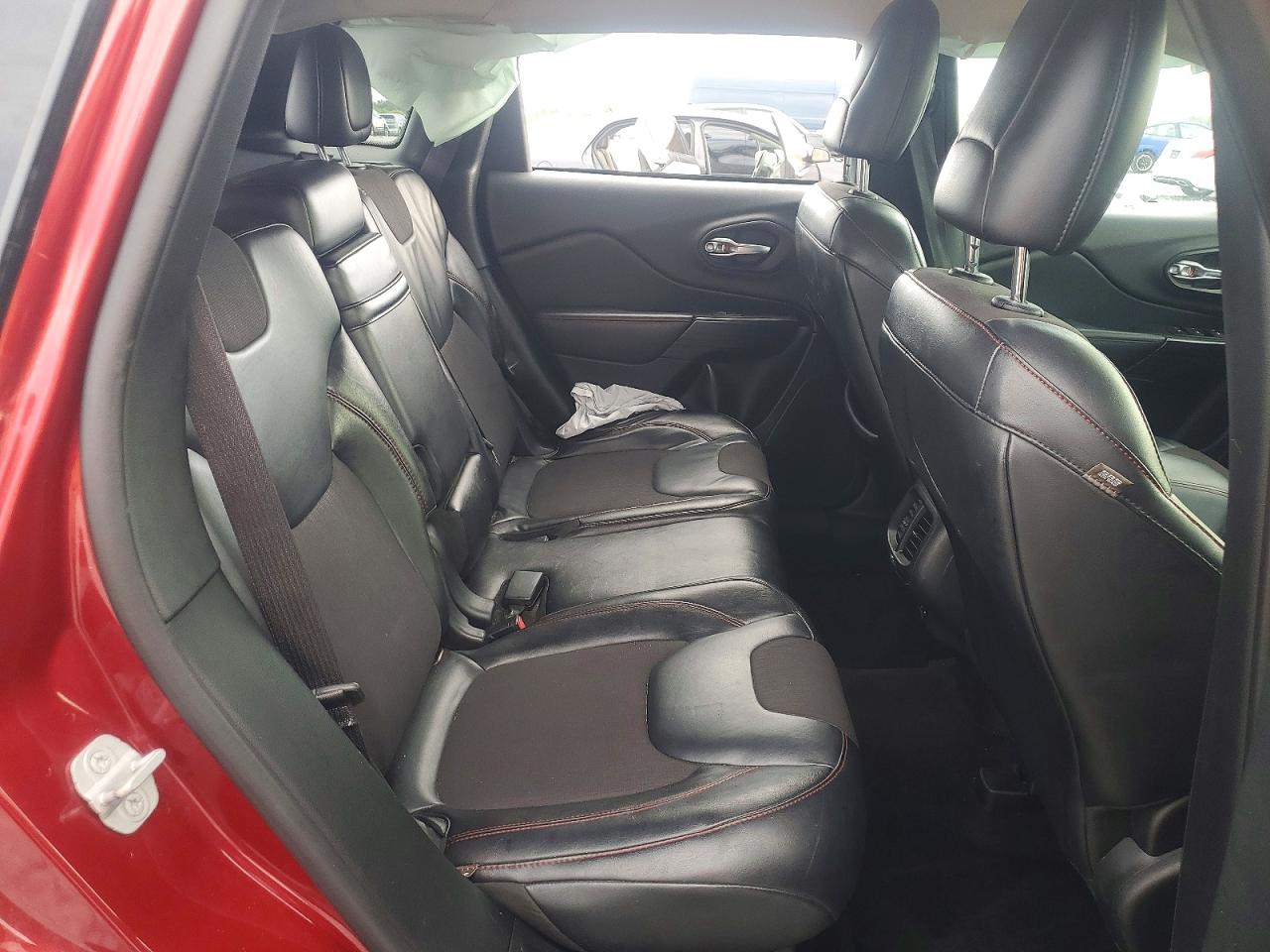 2014 Jeep Cherokee Trailhawk Red vin: 1C4PJMBB8EW244260
