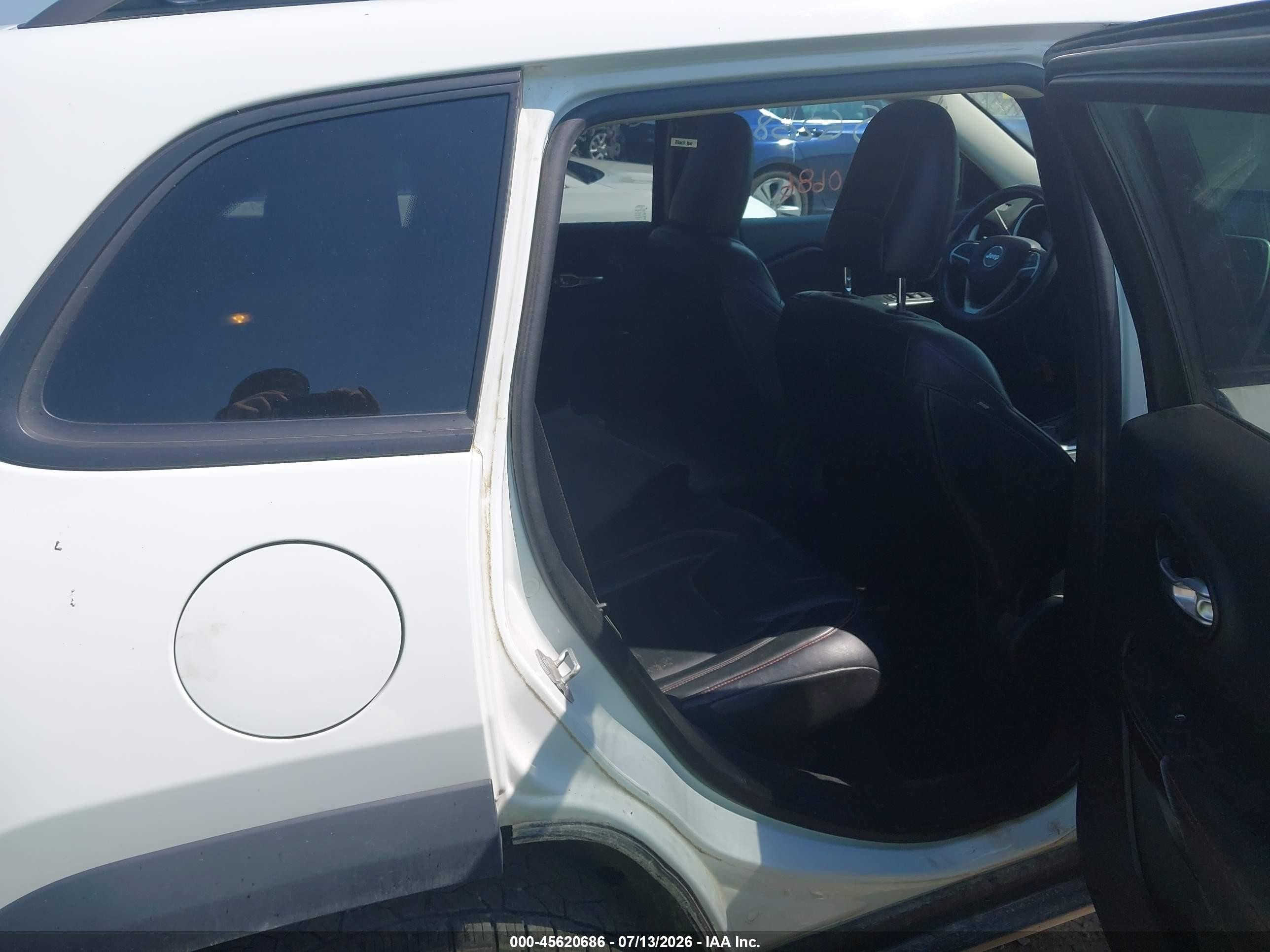2014 Jeep Cherokee Trailhawk Белый vin: 1C4PJMBB9EW161615