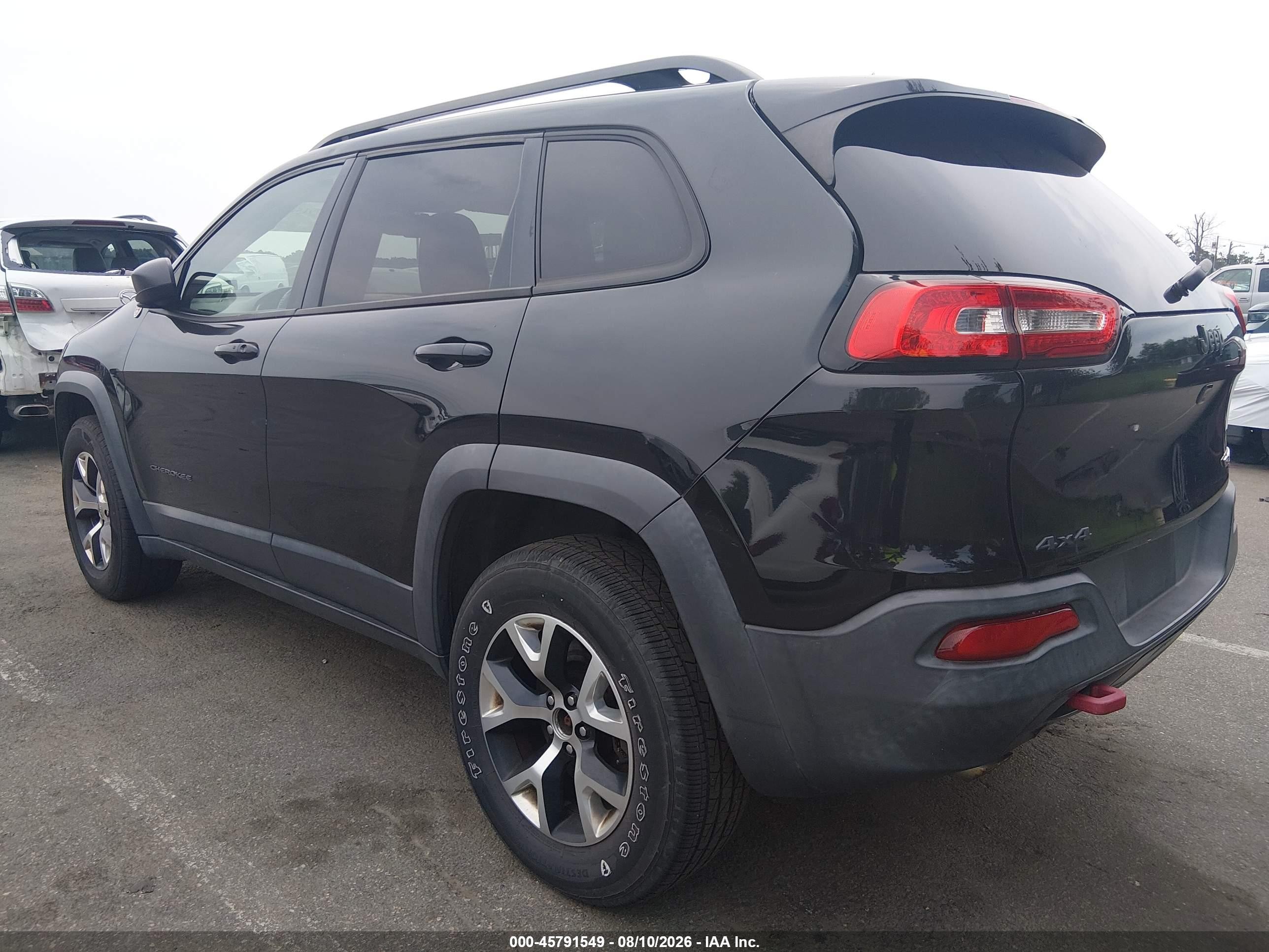 2014 Jeep Cherokee Trailhawk Черный vin: 1C4PJMBBXEW130180