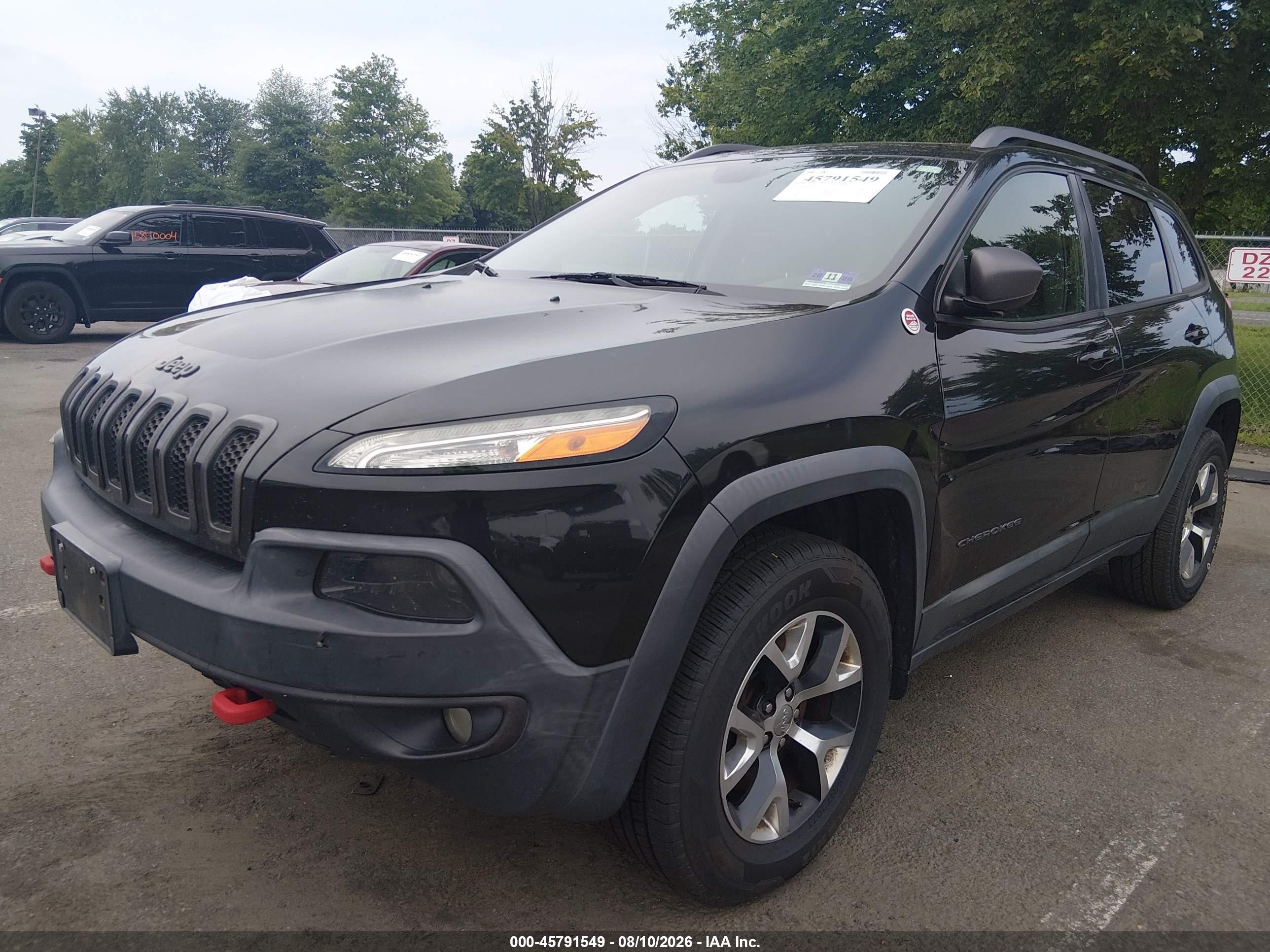 2014 Jeep Cherokee Trailhawk Черный vin: 1C4PJMBBXEW130180