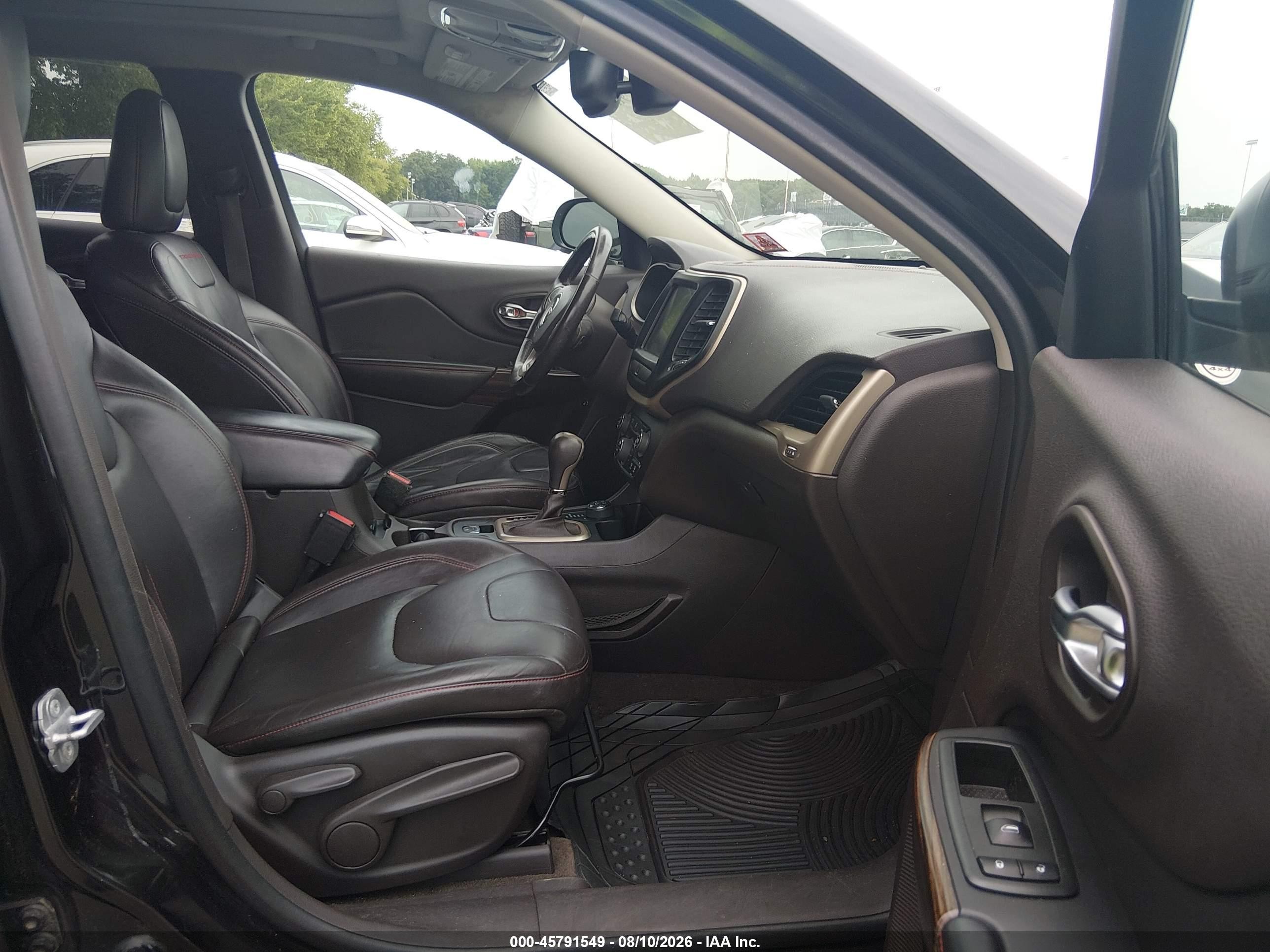 2014 Jeep Cherokee Trailhawk Черный vin: 1C4PJMBBXEW130180