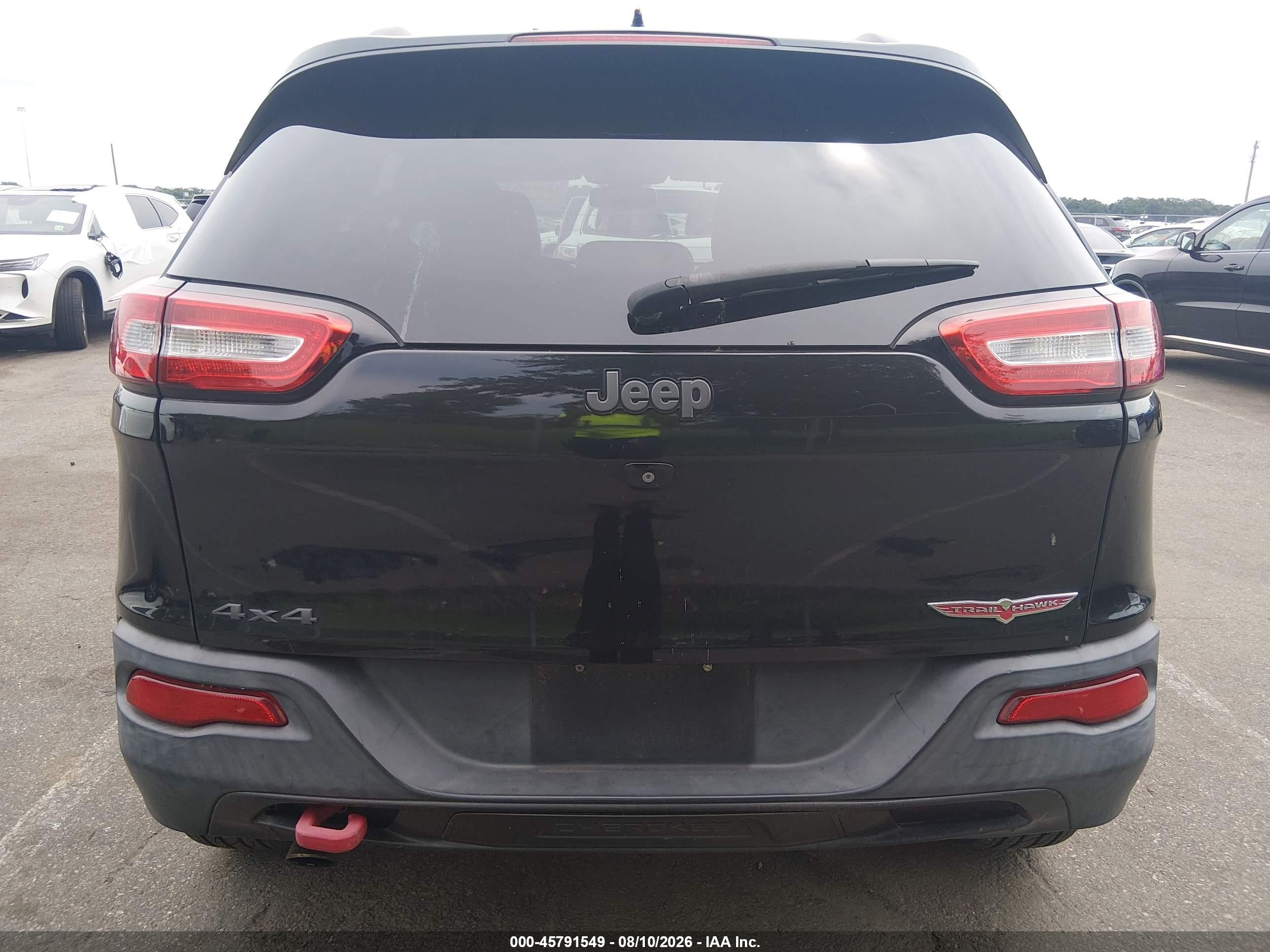 2014 Jeep Cherokee Trailhawk Черный vin: 1C4PJMBBXEW130180