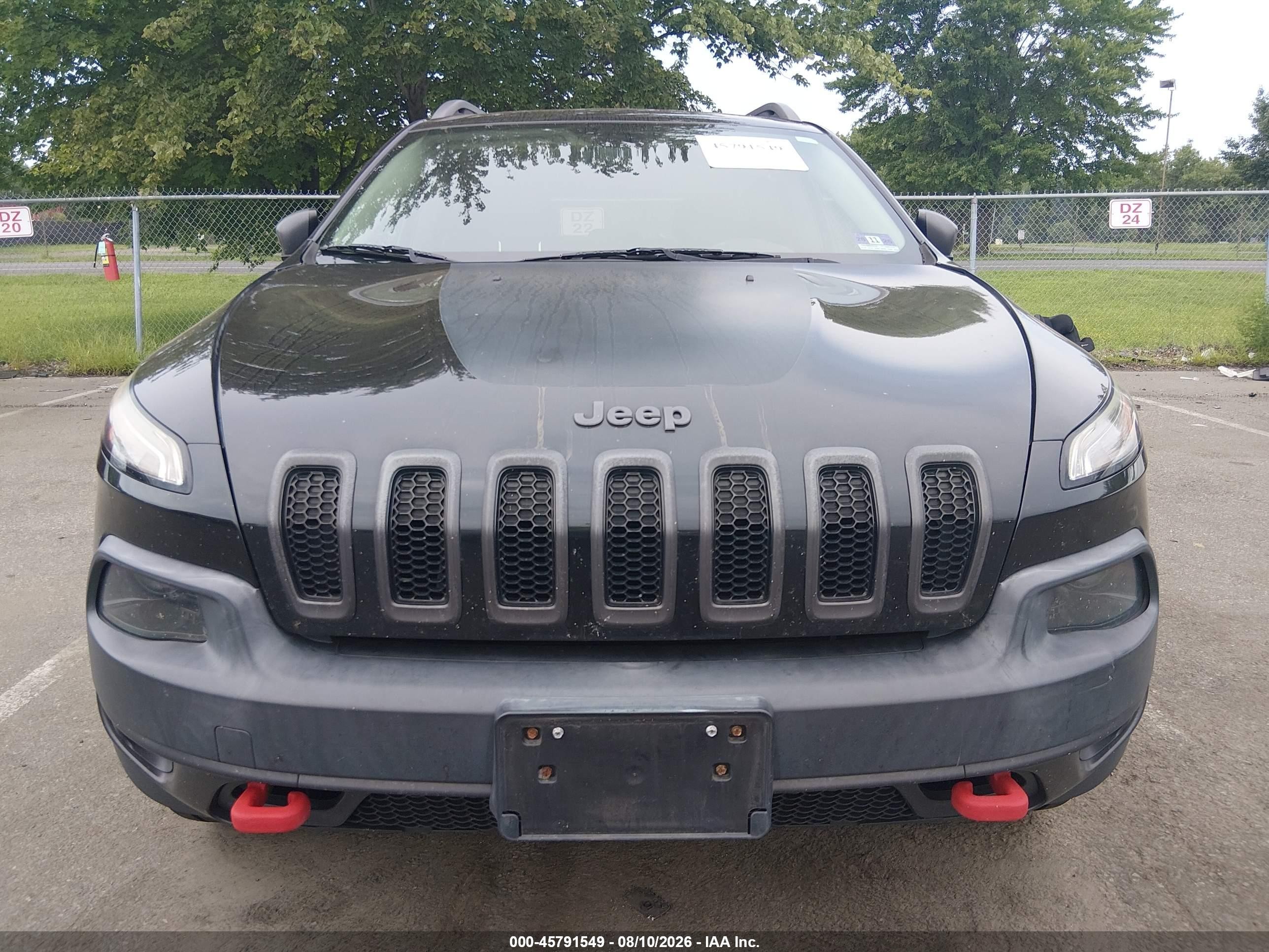 2014 Jeep Cherokee Trailhawk Черный vin: 1C4PJMBBXEW130180