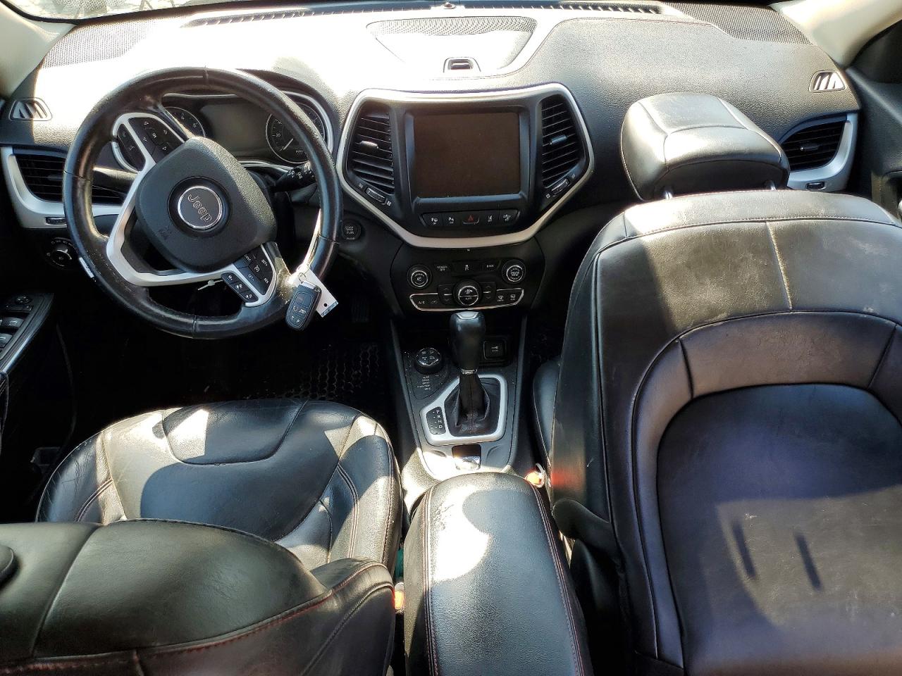 2014 Jeep Cherokee Trailhawk Black vin: 1C4PJMBBXEW187060