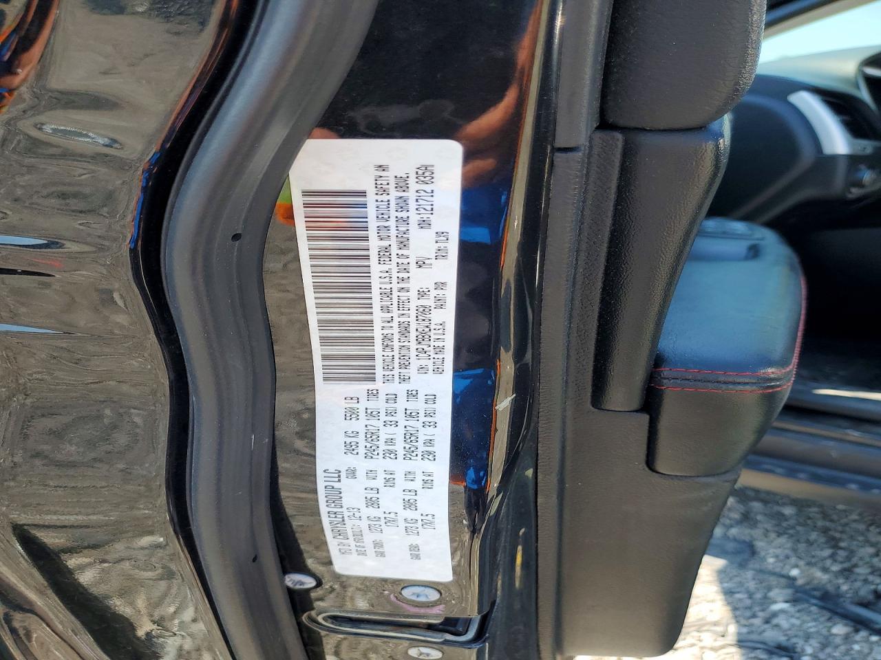 2014 Jeep Cherokee Trailhawk Black vin: 1C4PJMBBXEW187060