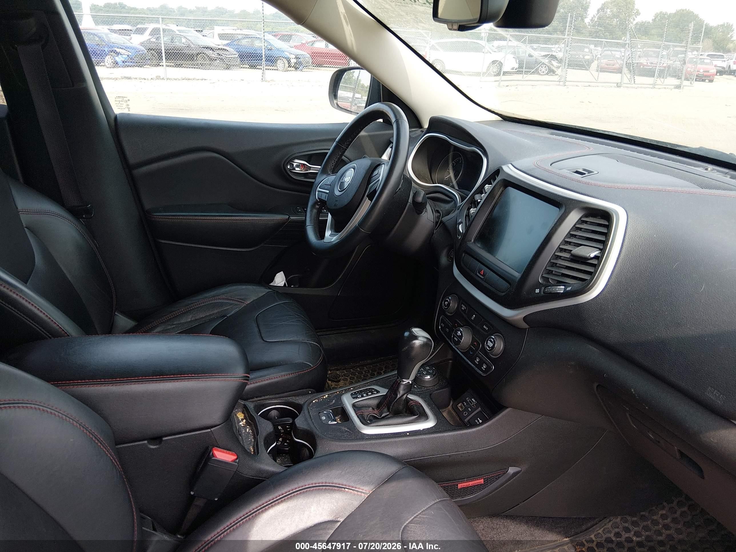 2014 Jeep Cherokee Trailhawk Черный vin: 1C4PJMBBXEW311179