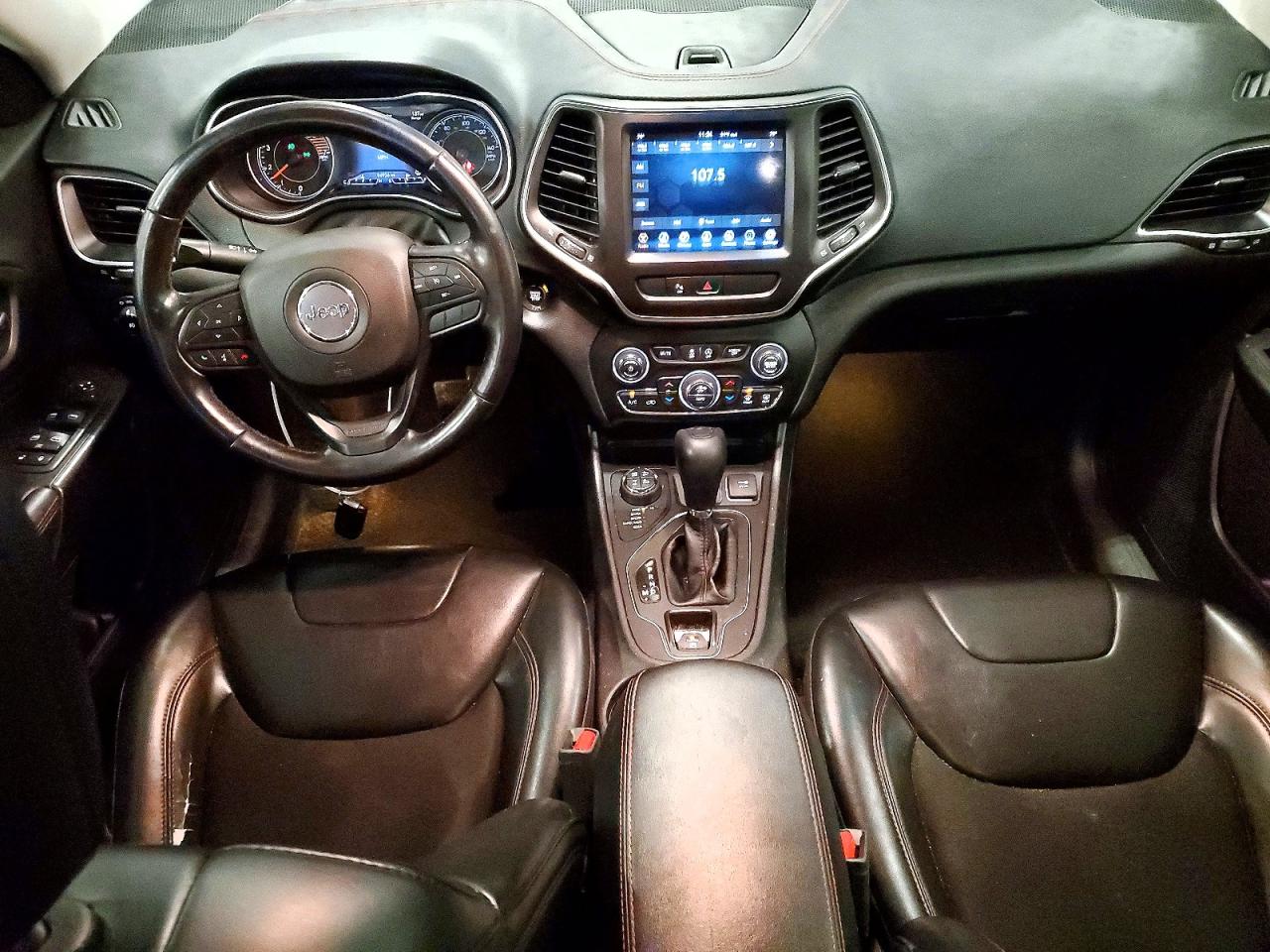 2020 Jeep Cherokee Trailhawk White vin: 1C4PJMBN6LD623194