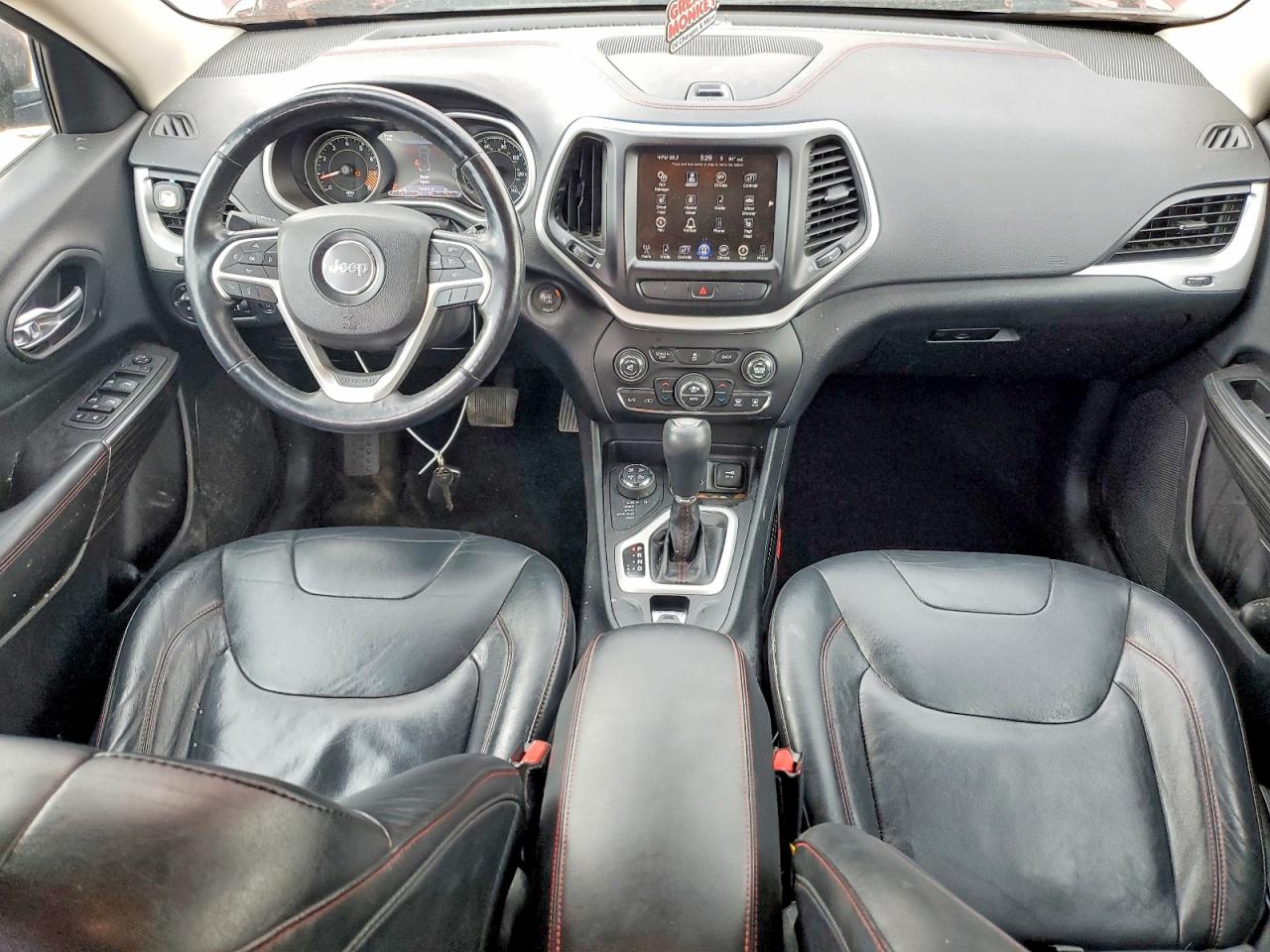2014 Jeep Cherokee Trailhawk Бордовый vin: 1C4PJMBS0EW161048