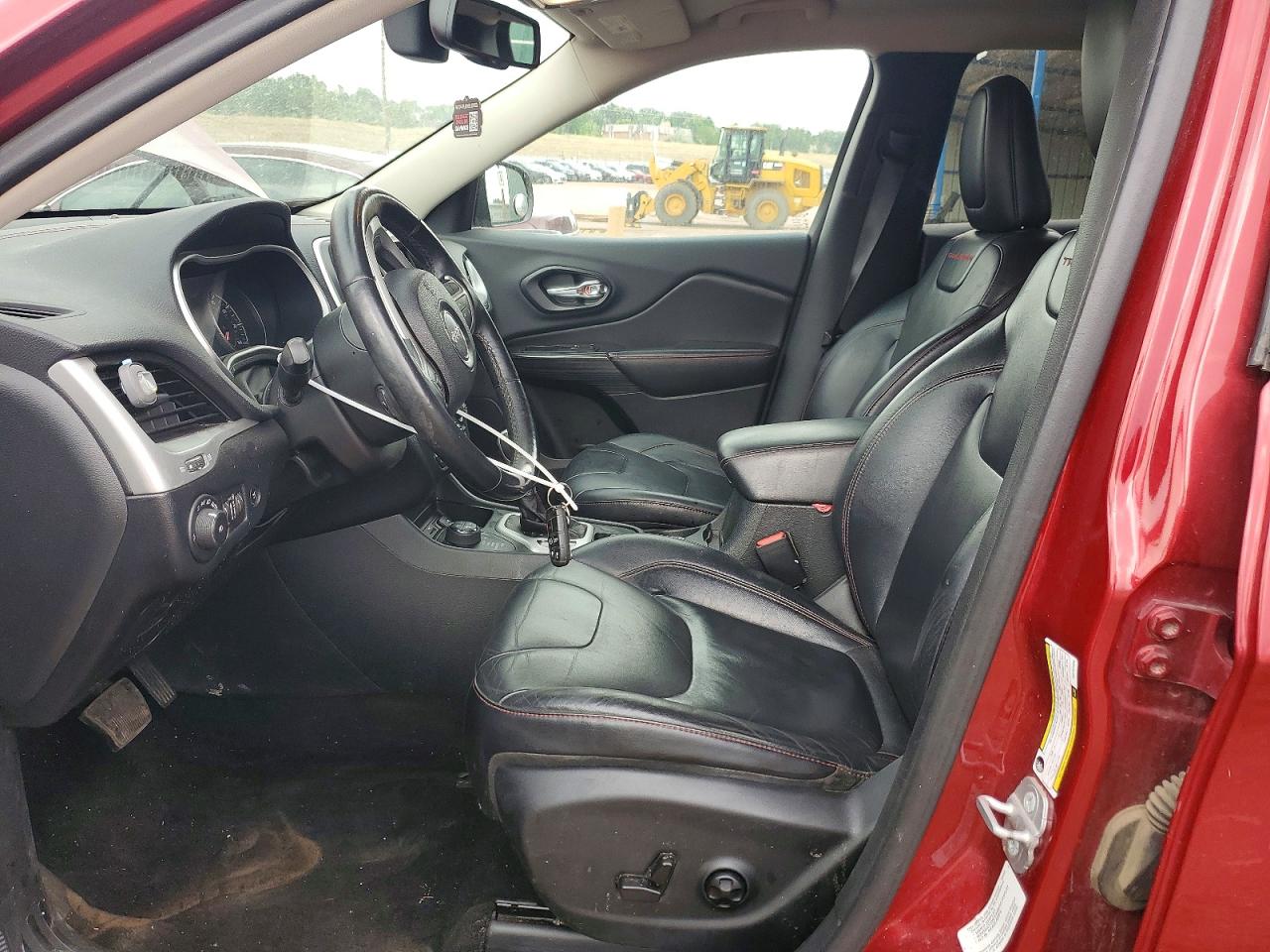 2014 Jeep Cherokee Trailhawk Бордовый vin: 1C4PJMBS0EW161048