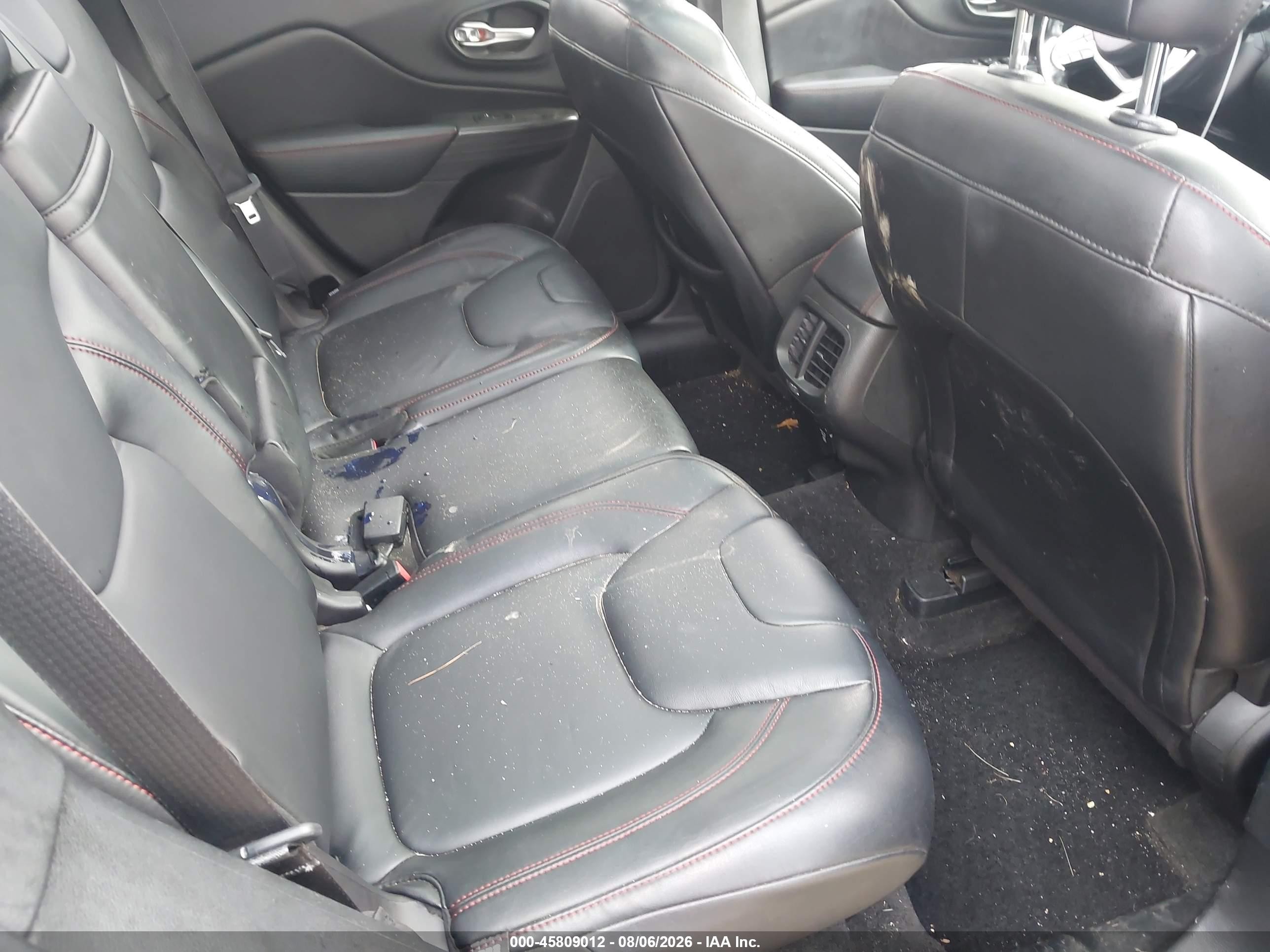 2014 Jeep Cherokee Trailhawk Черный vin: 1C4PJMBS0EW267788