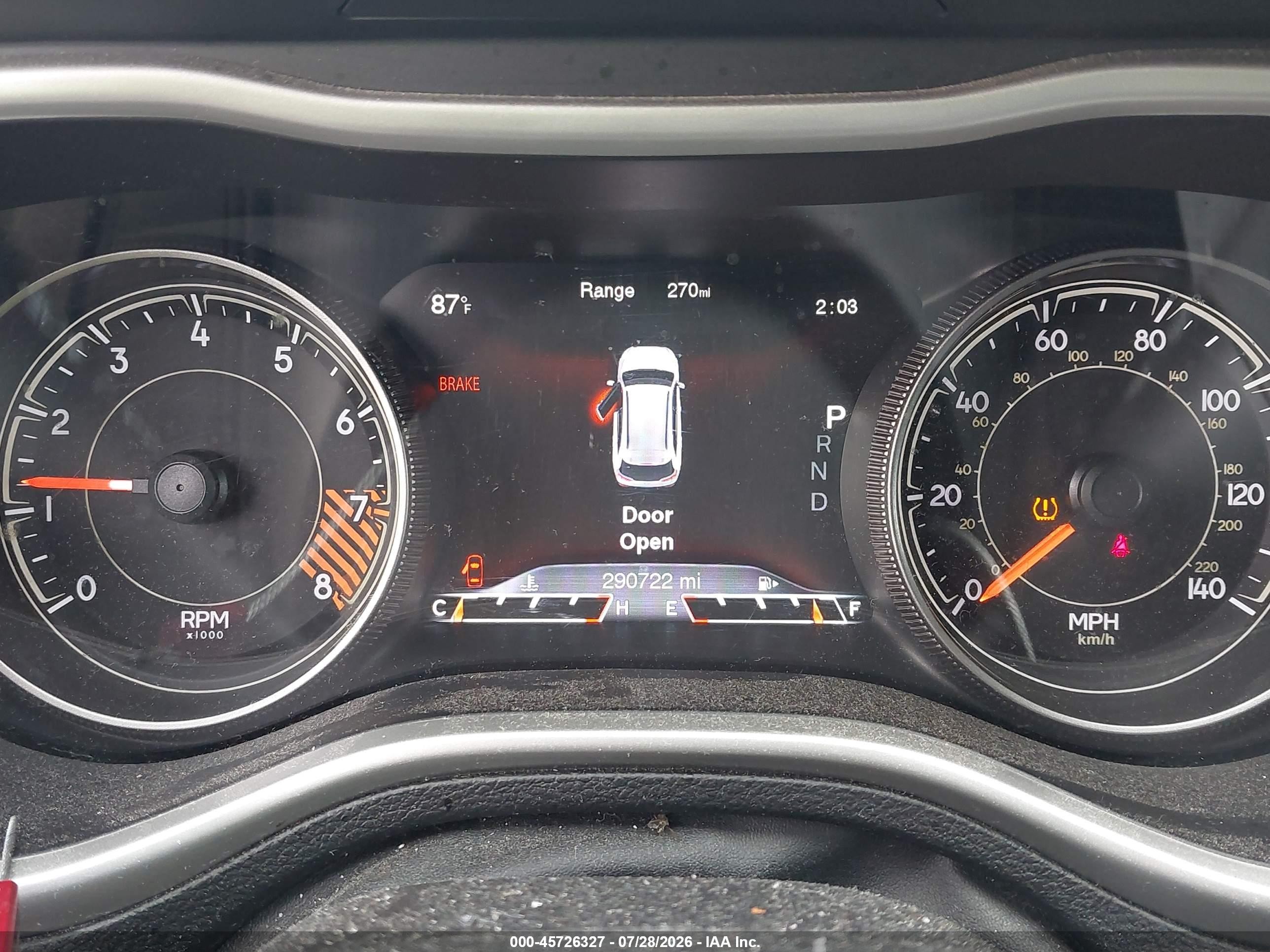 2015 Jeep Cherokee Trailhawk Gray vin: 1C4PJMBS0FW503793