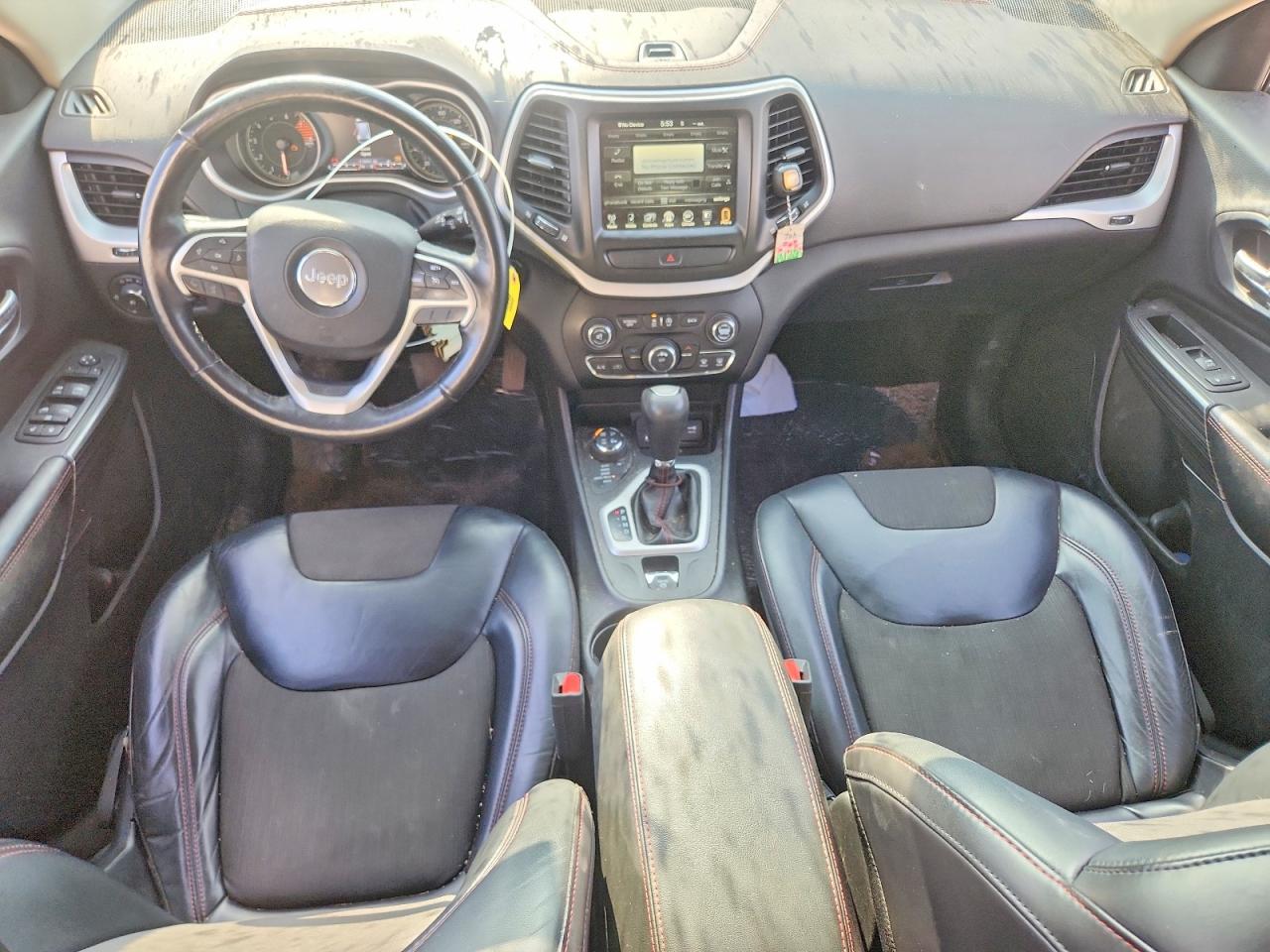 2017 Jeep Cherokee Trailhawk Black vin: 1C4PJMBS0HW513162