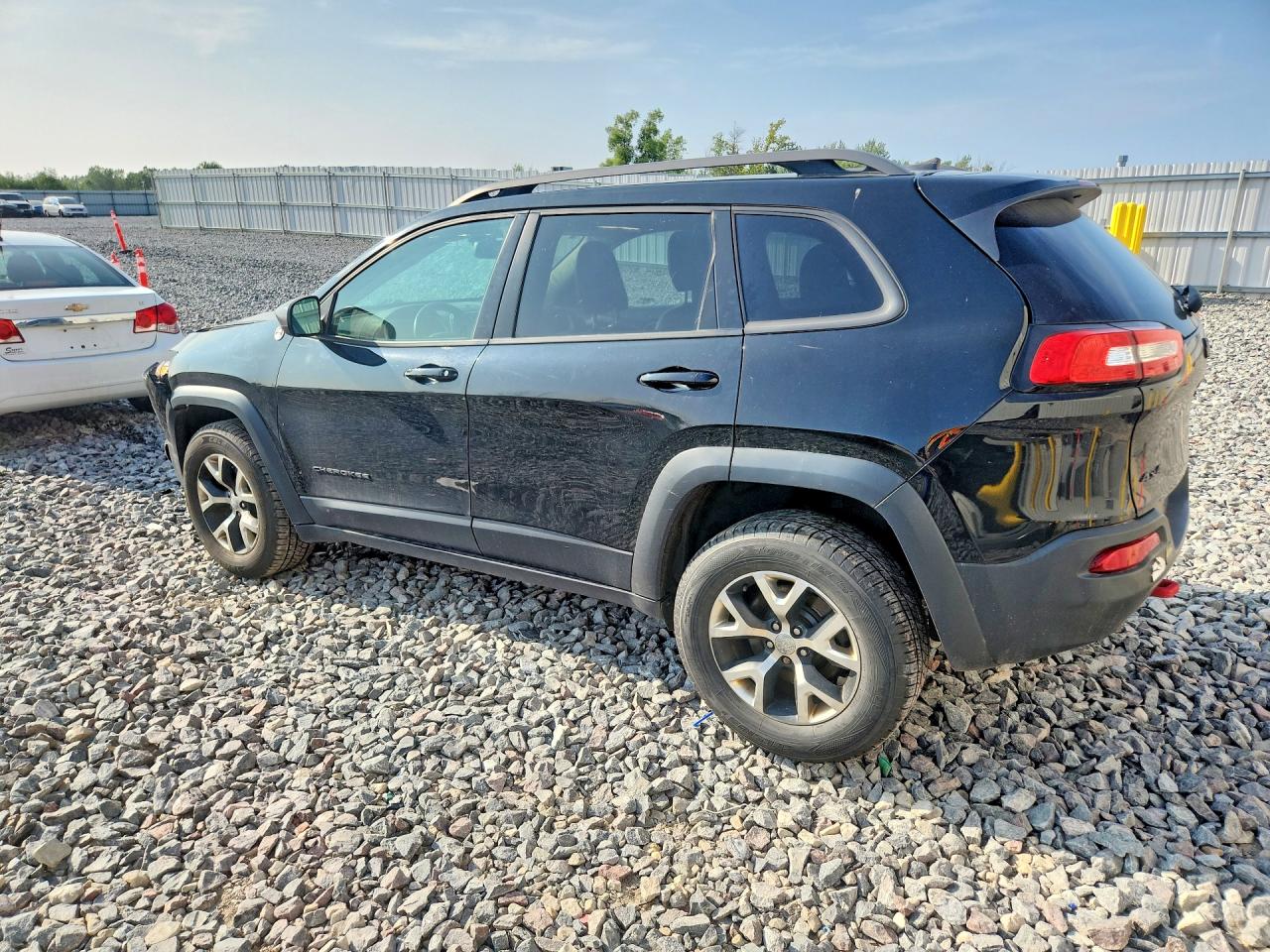 2017 Jeep Cherokee Trailhawk Black vin: 1C4PJMBS0HW513162