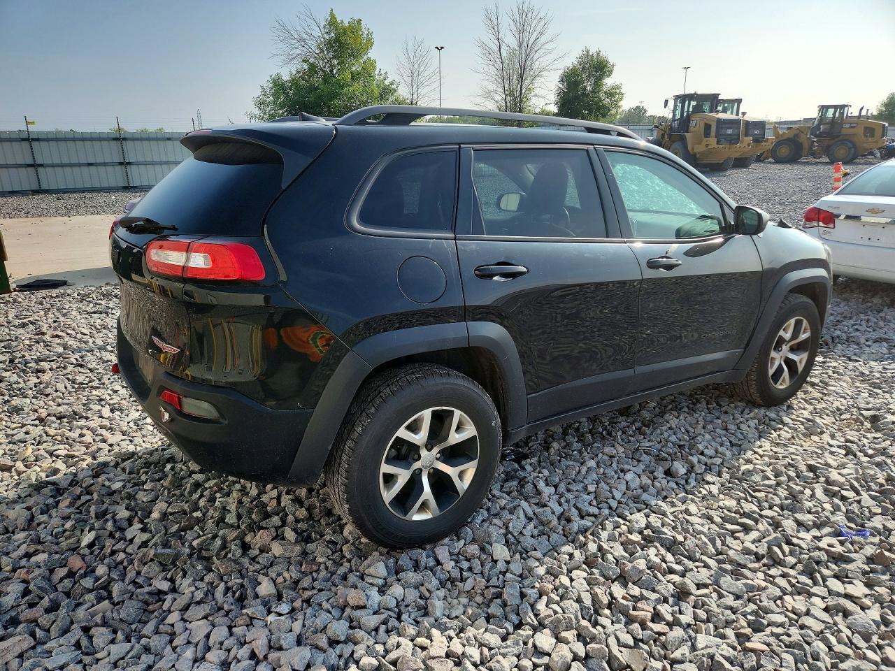 2017 Jeep Cherokee Trailhawk Black vin: 1C4PJMBS0HW513162