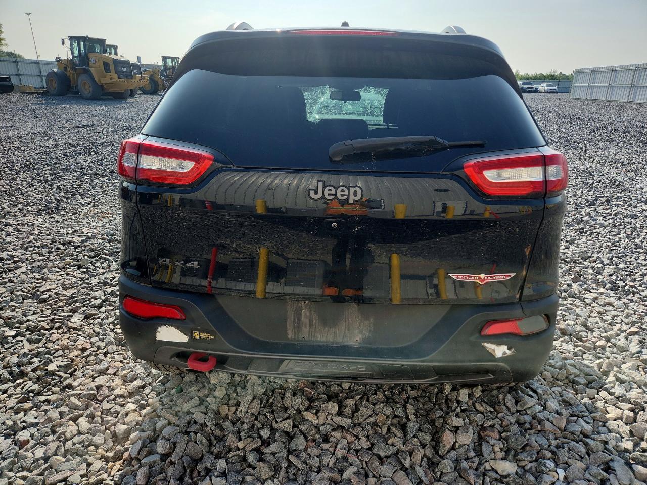 2017 Jeep Cherokee Trailhawk Black vin: 1C4PJMBS0HW513162