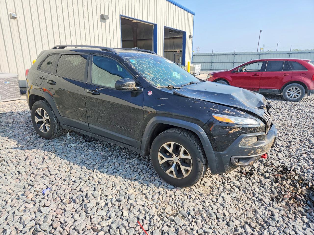 2017 Jeep Cherokee Trailhawk Black vin: 1C4PJMBS0HW513162