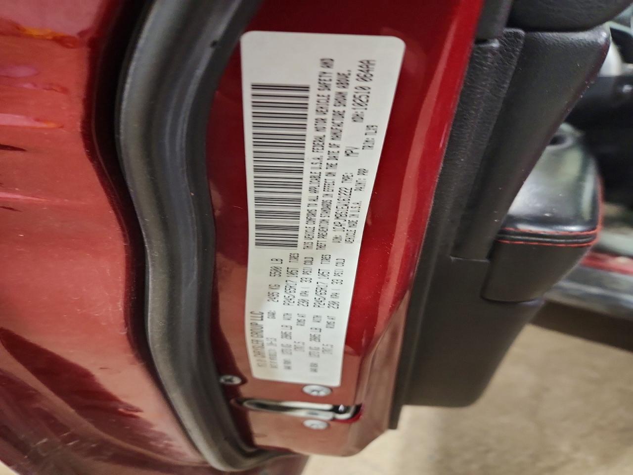 2014 Jeep Cherokee Trailhawk Red vin: 1C4PJMBS1EW161222