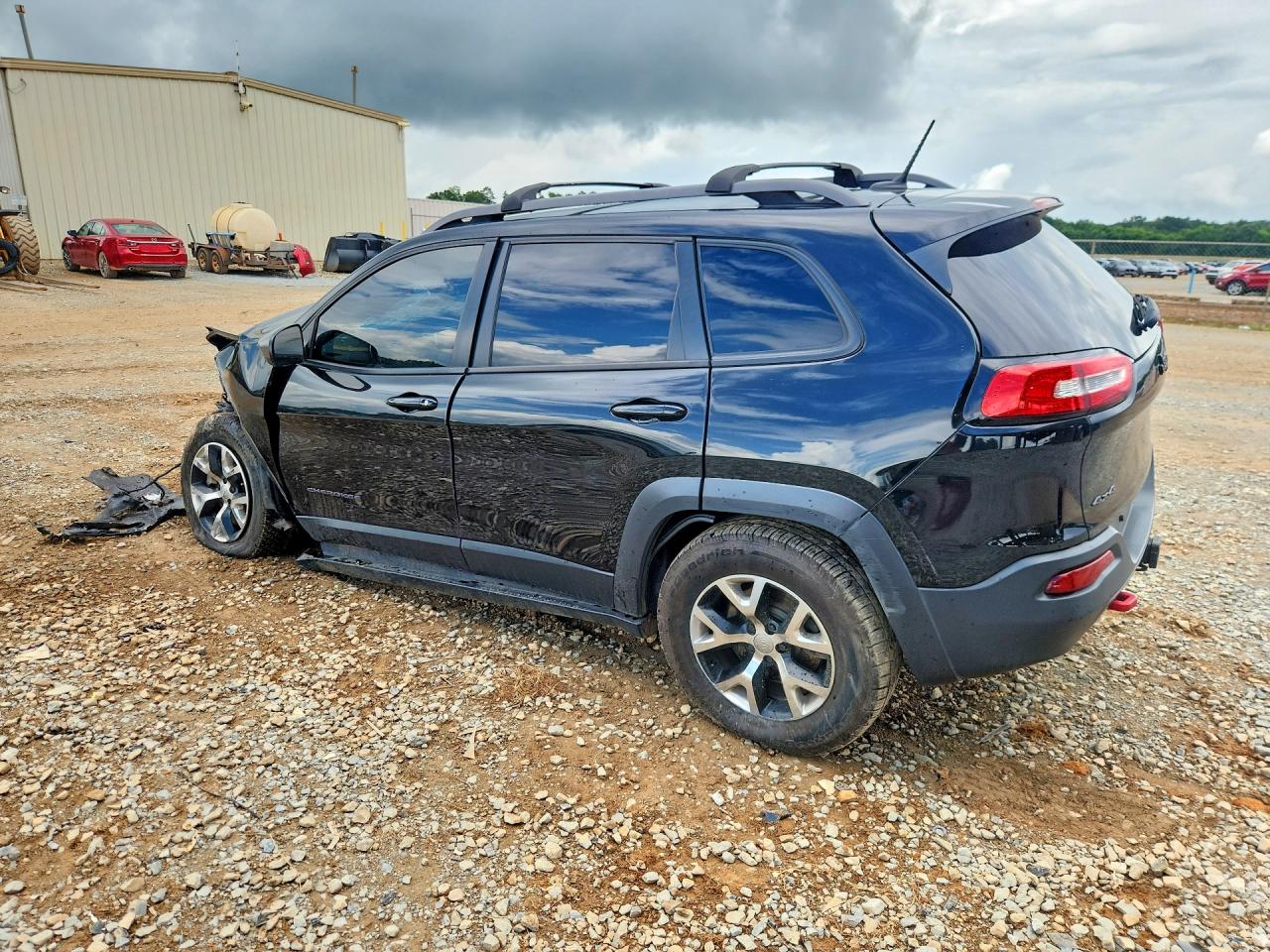 2014 Jeep Cherokee Trailhawk Black vin: 1C4PJMBS1EW246917