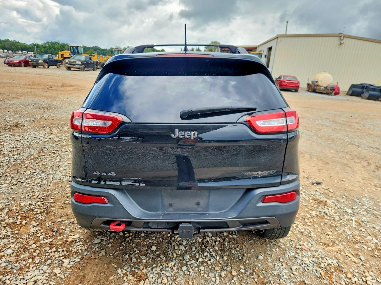 2014 Jeep Cherokee Trailhawk Black vin: 1C4PJMBS1EW246917